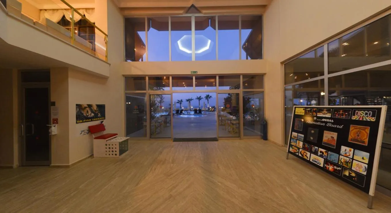Lobby or reception in Anitas Hotel