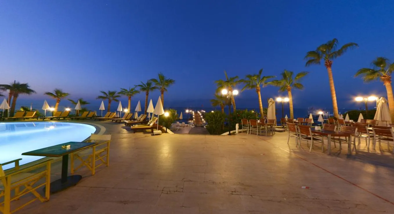 Pool view in Anitas Hotel