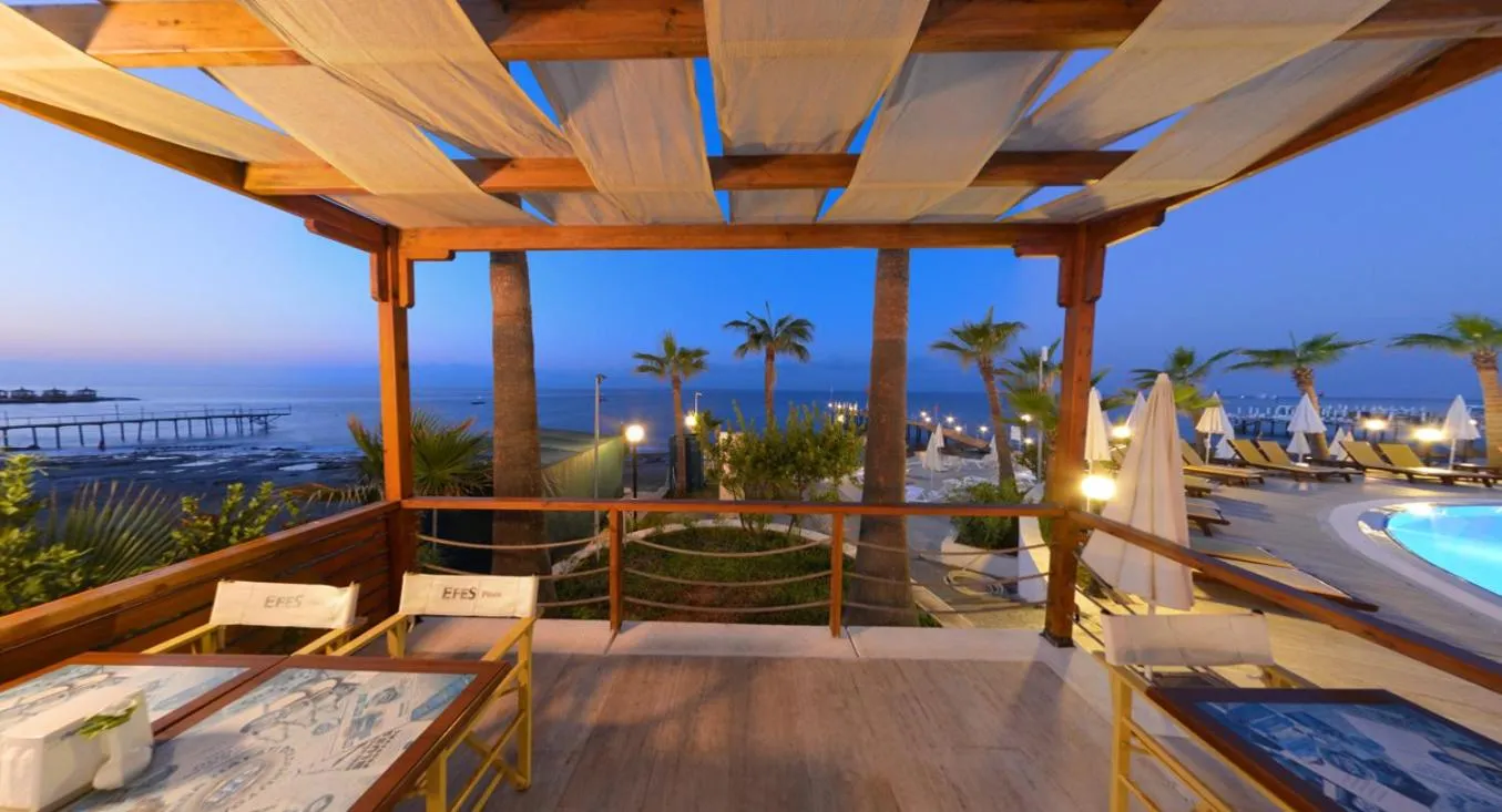 Pool view in Anitas Hotel