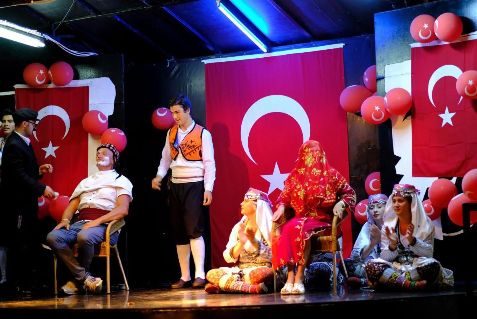 People in Anitas Hotel