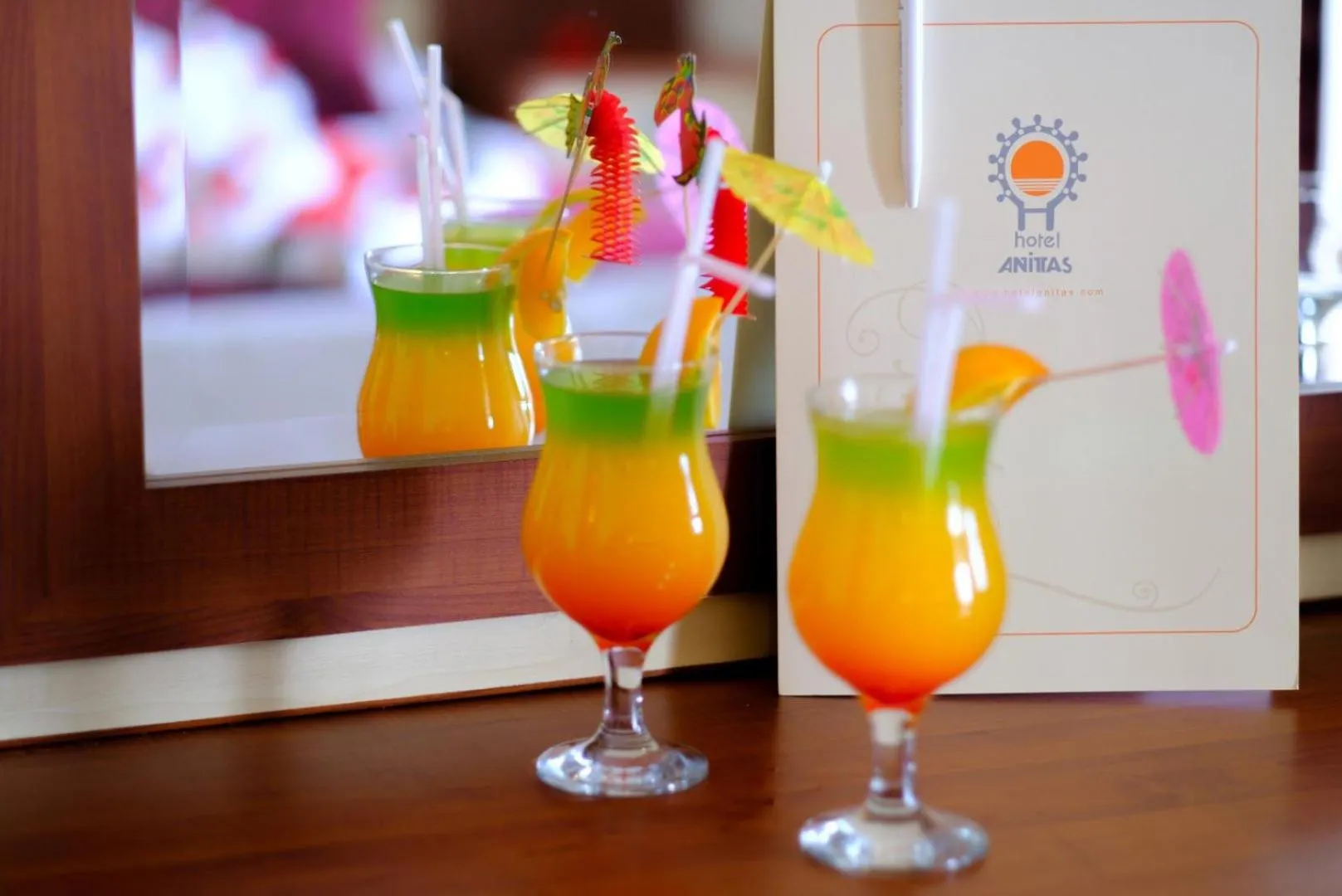 Drinks in Anitas Hotel