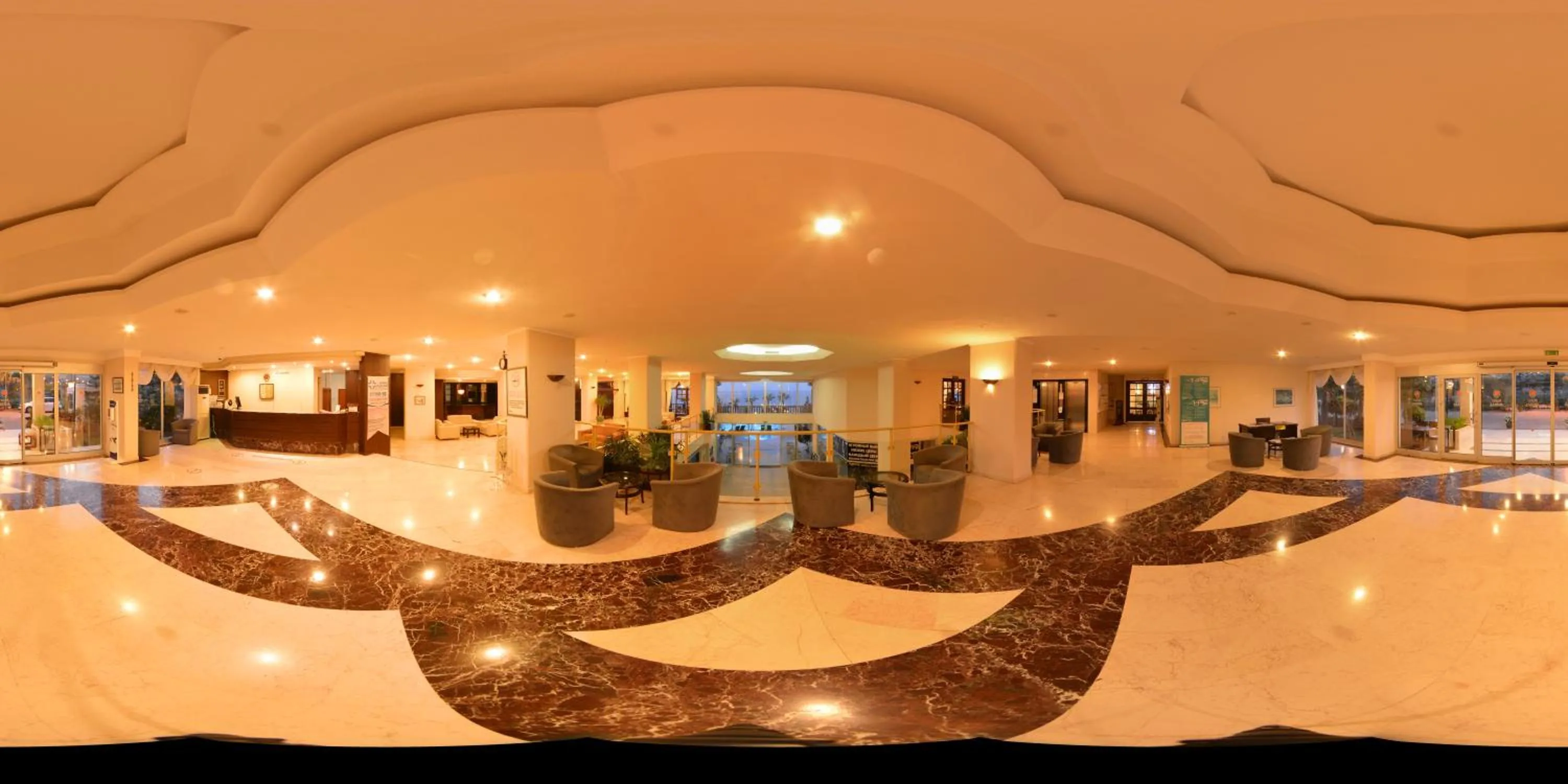 Lobby or reception in Anitas Hotel