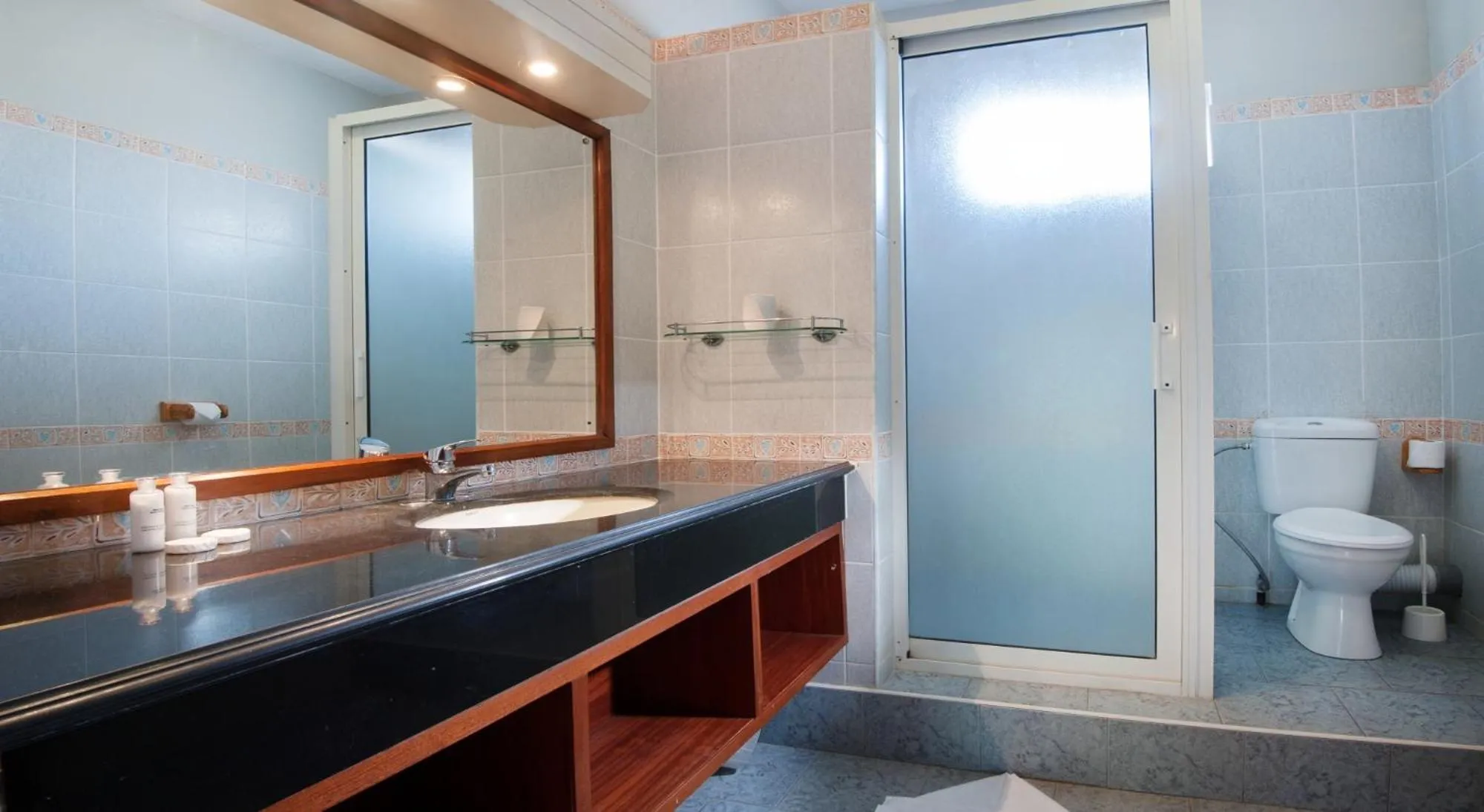 Toilet in Le Palmiste Resort & Spa