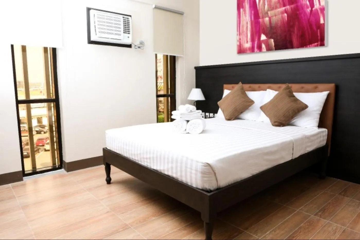 Bed in Achievers Airport Hotel