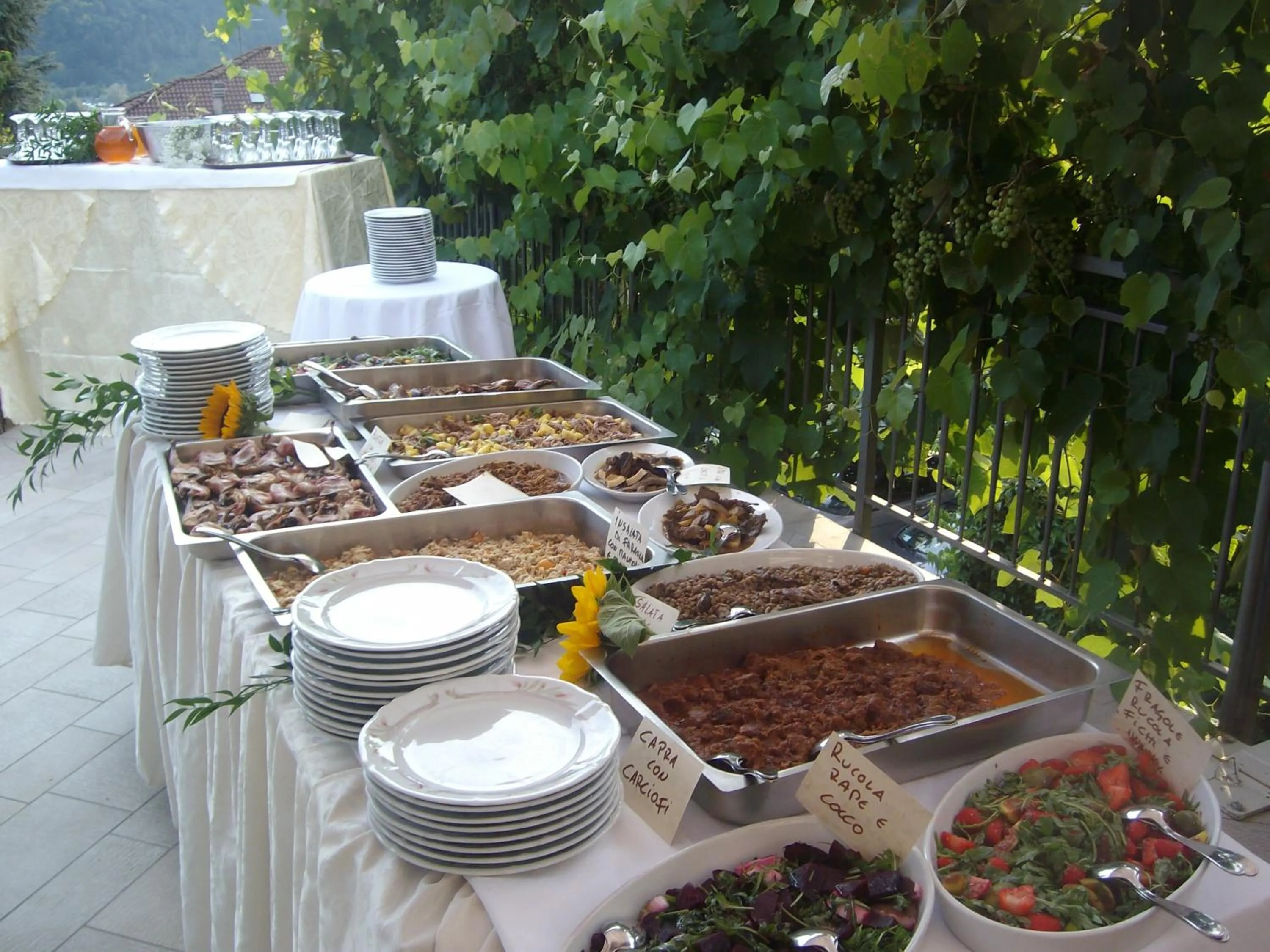 Garden in Albergo Antica Rosa