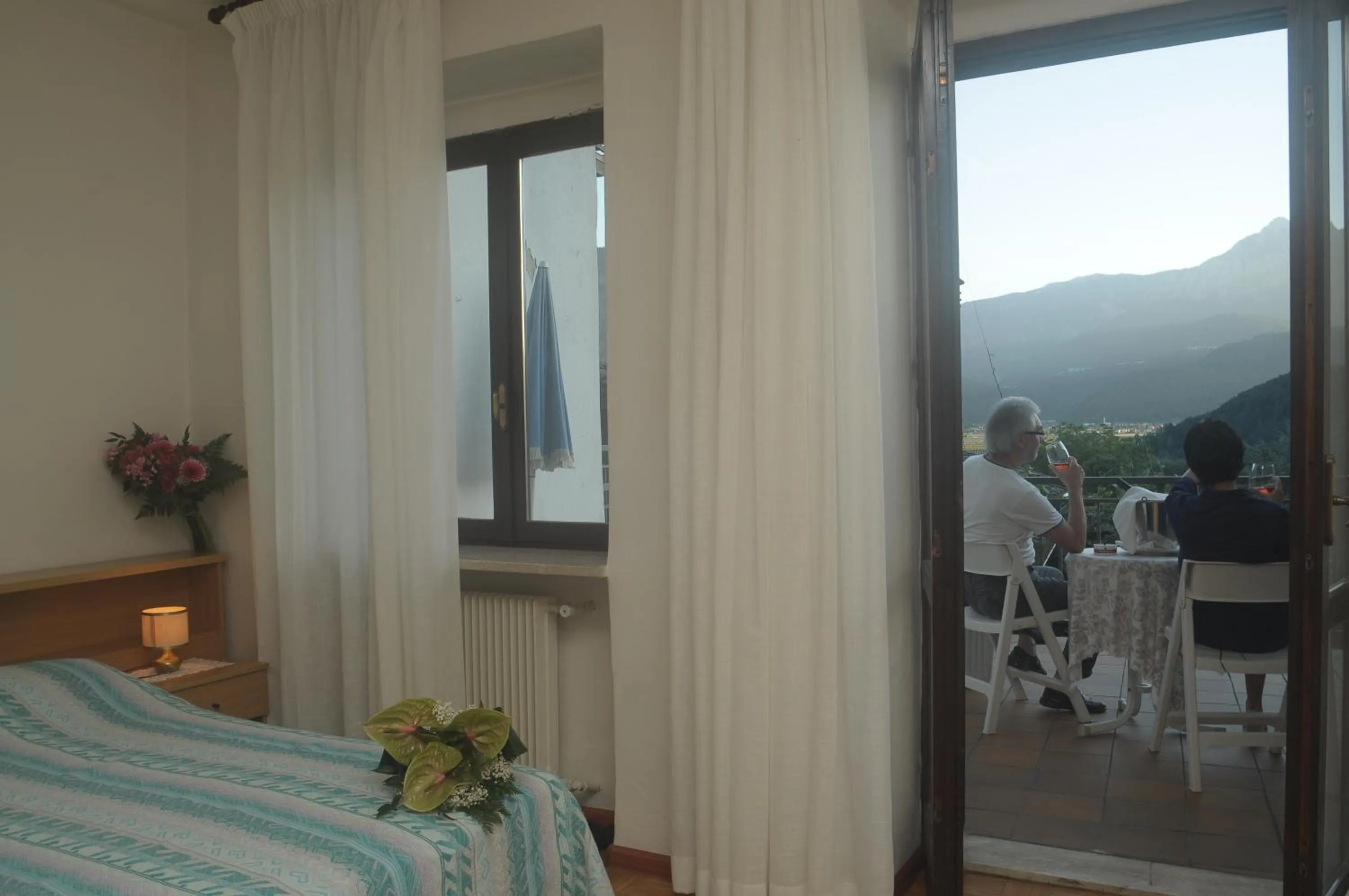 Mountain view in Albergo Antica Rosa