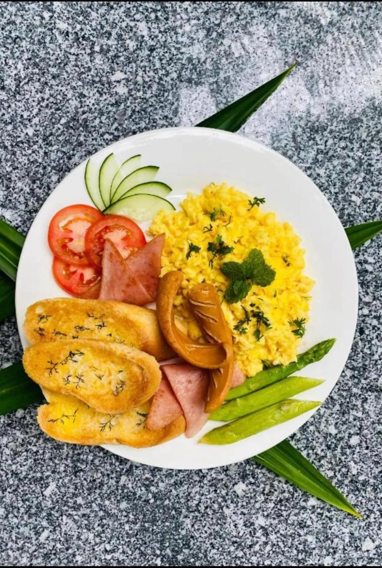 Food in Luang Prabang Villa Sirikili River View