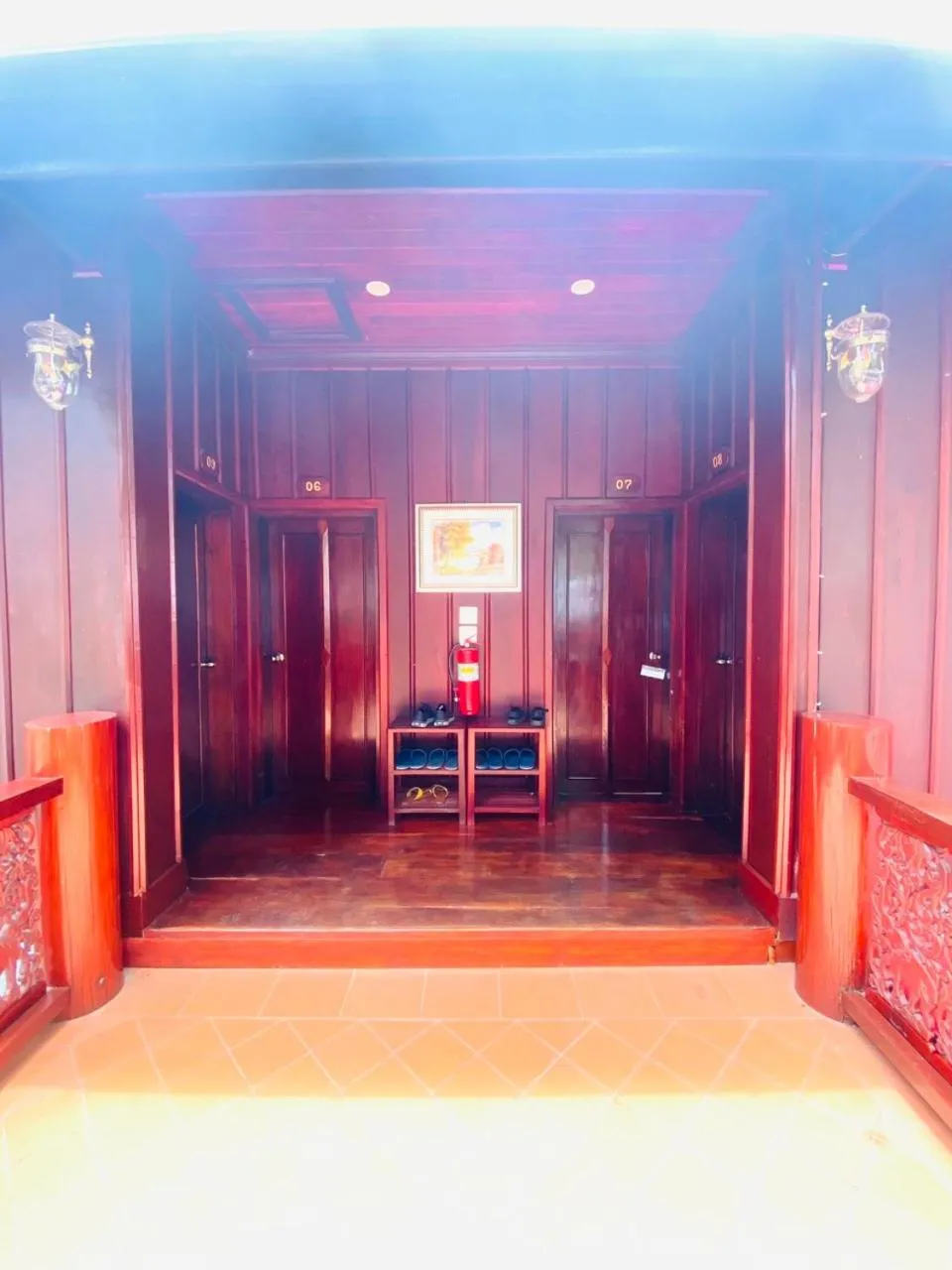 Property building in Luang Prabang Villa Sirikili River View