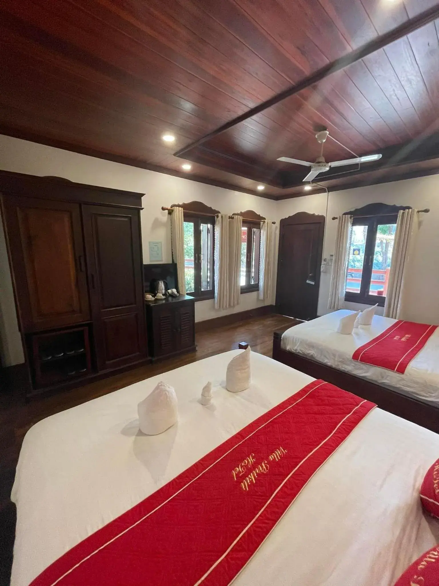 Family Room with Terrace in Luang Prabang Sirikili Villa River View Family Room with Terrace in Luang Prabang Sirikili Villa River View