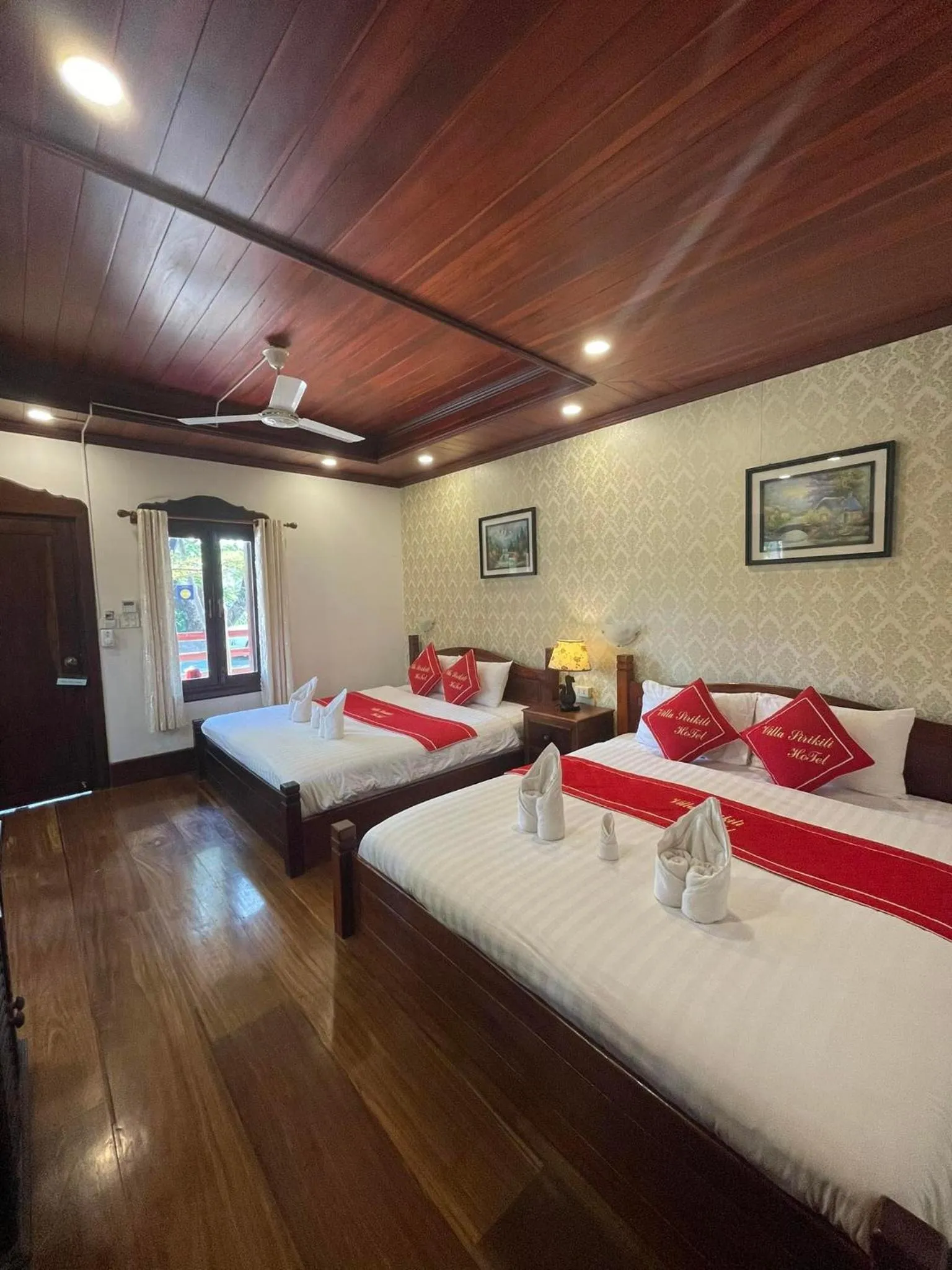 Bedroom, Bed in Luang Prabang Villa Sirikili River View