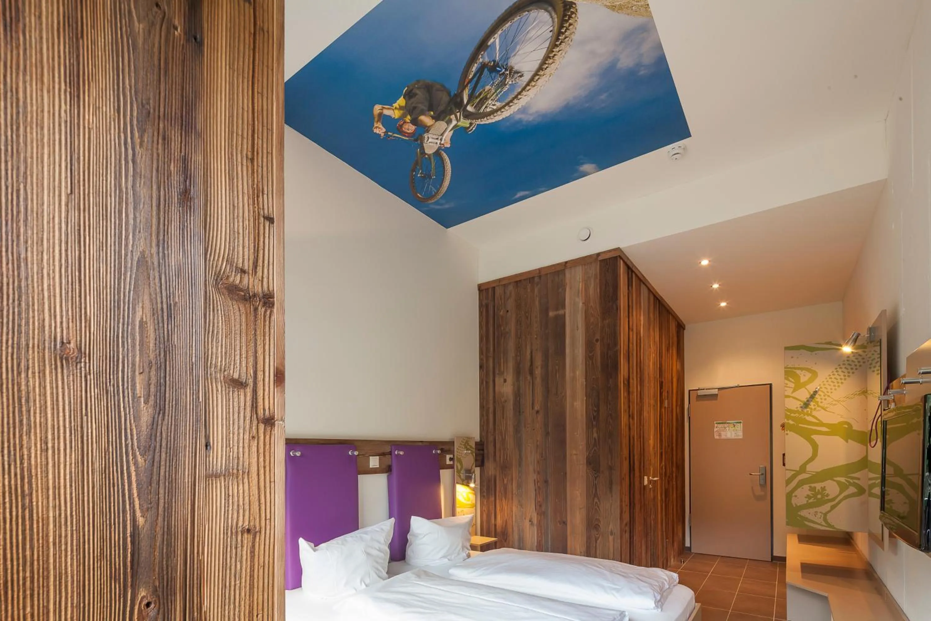 Photo of the whole room, Bed in Explorer Hotel Montafon