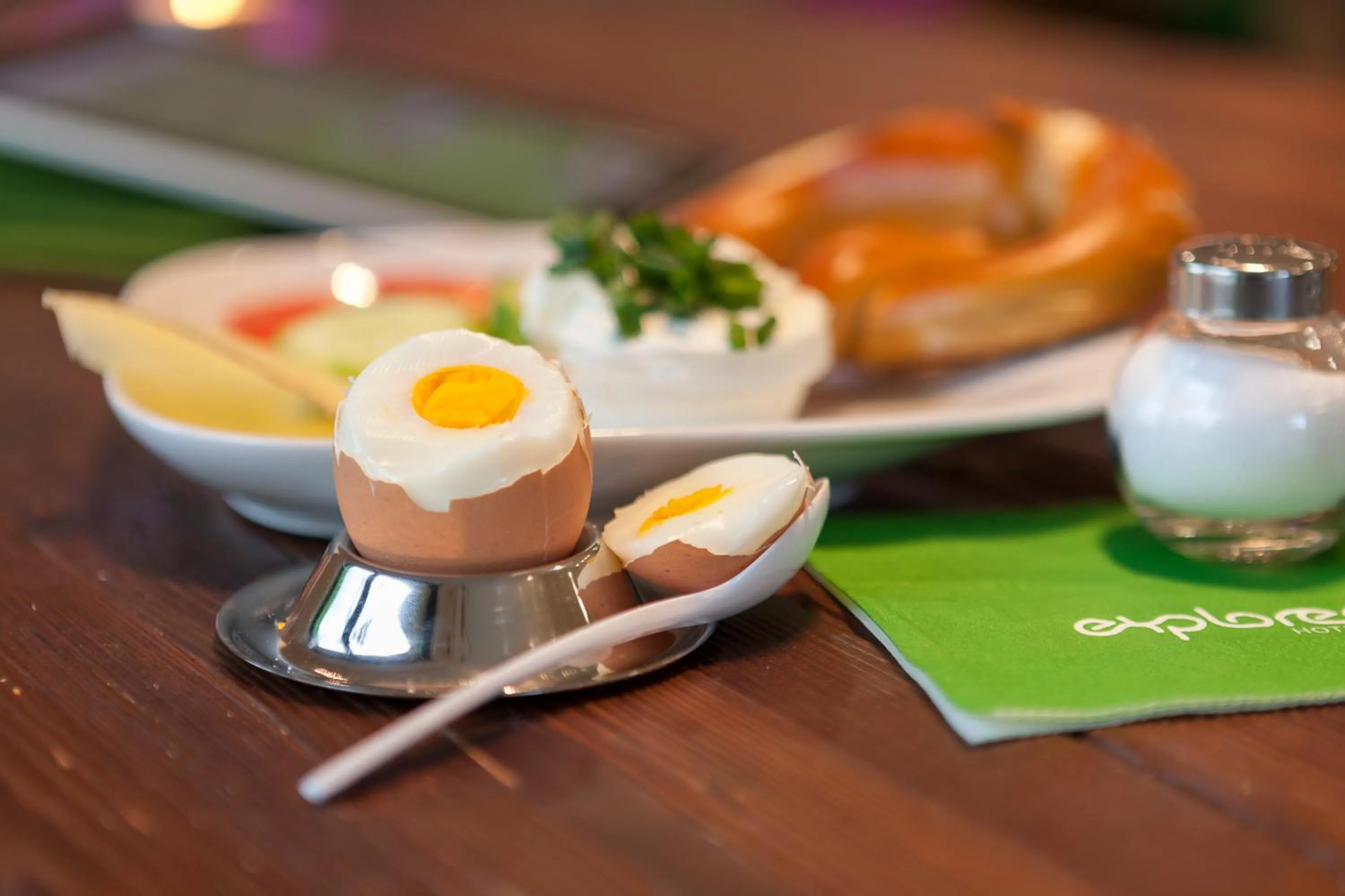 Food close-up in Explorer Hotel Montafon