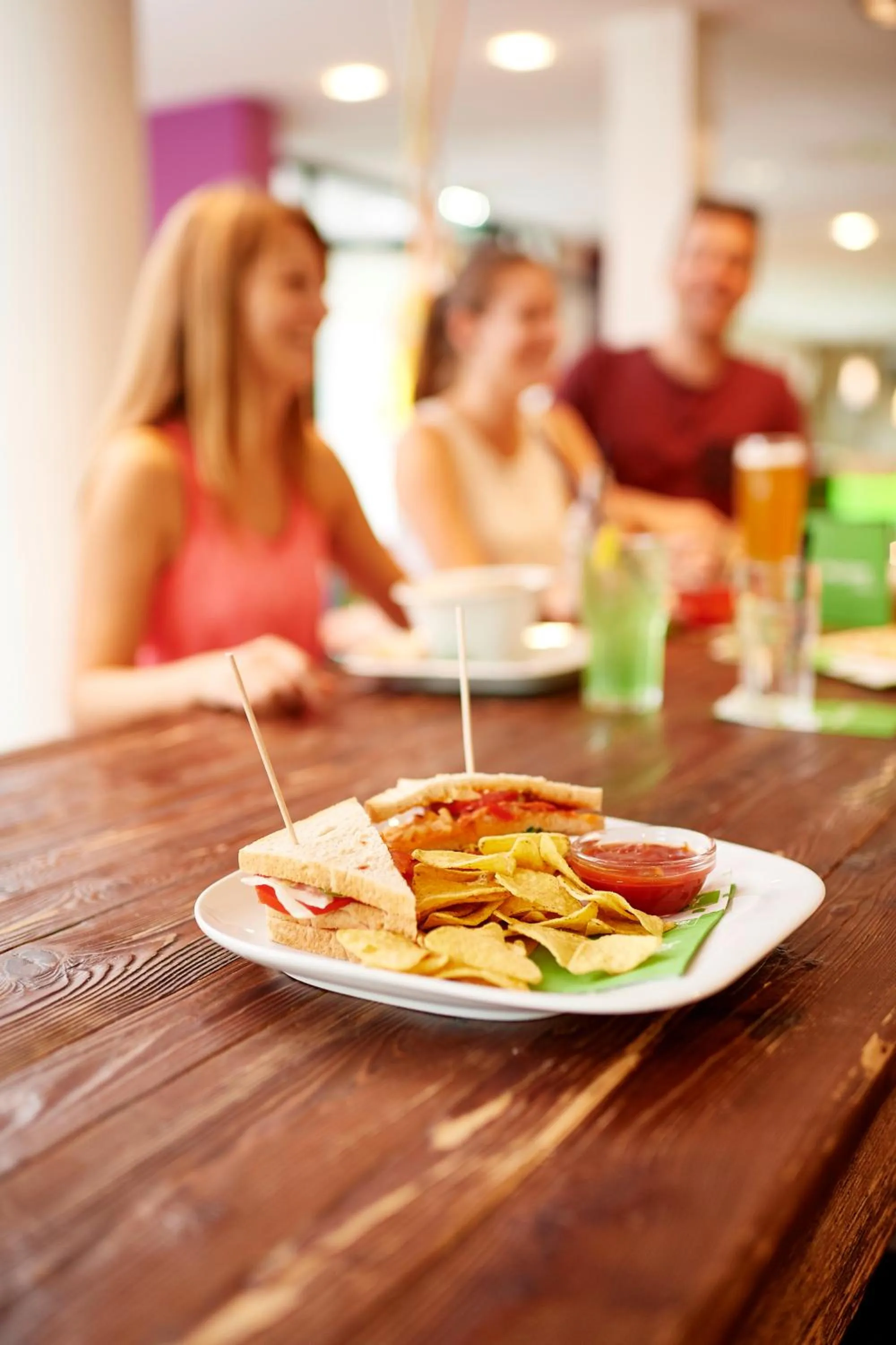 Lounge or bar in Explorer Hotel Montafon