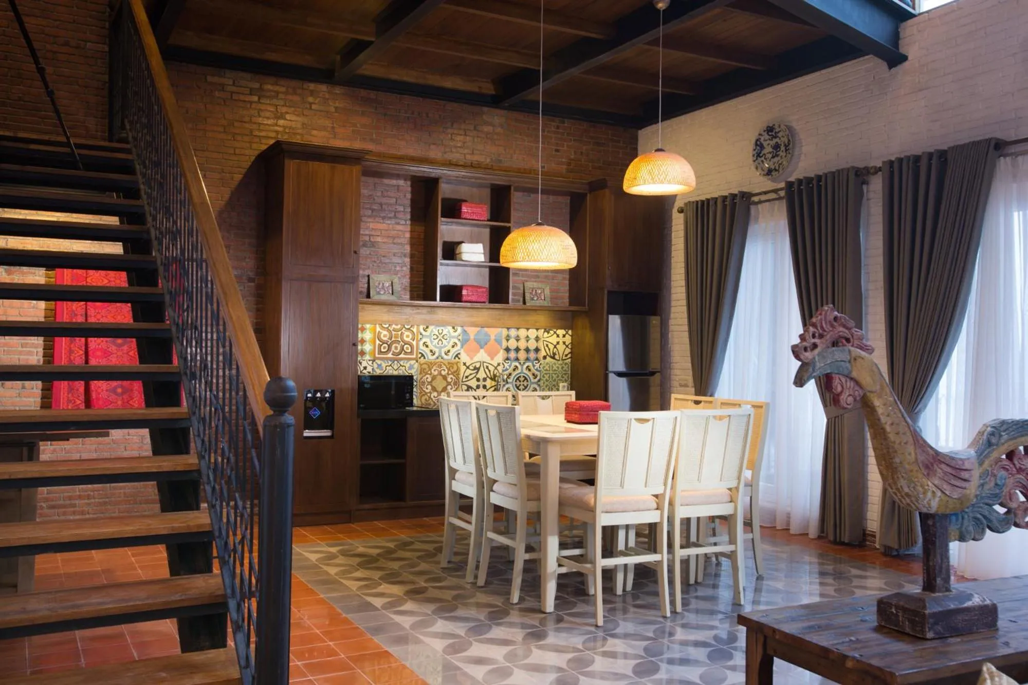 Dining area in Plataran Bromo