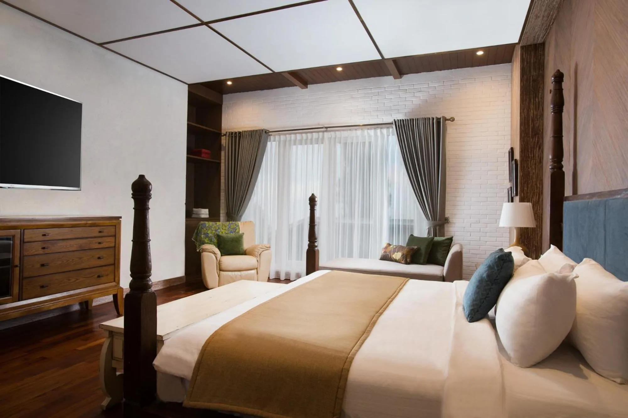 Bedroom, Bed in Plataran Bromo