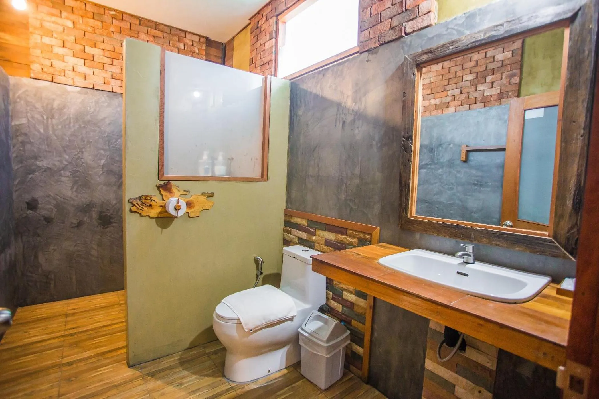 Bathroom in Palm Pran Resort