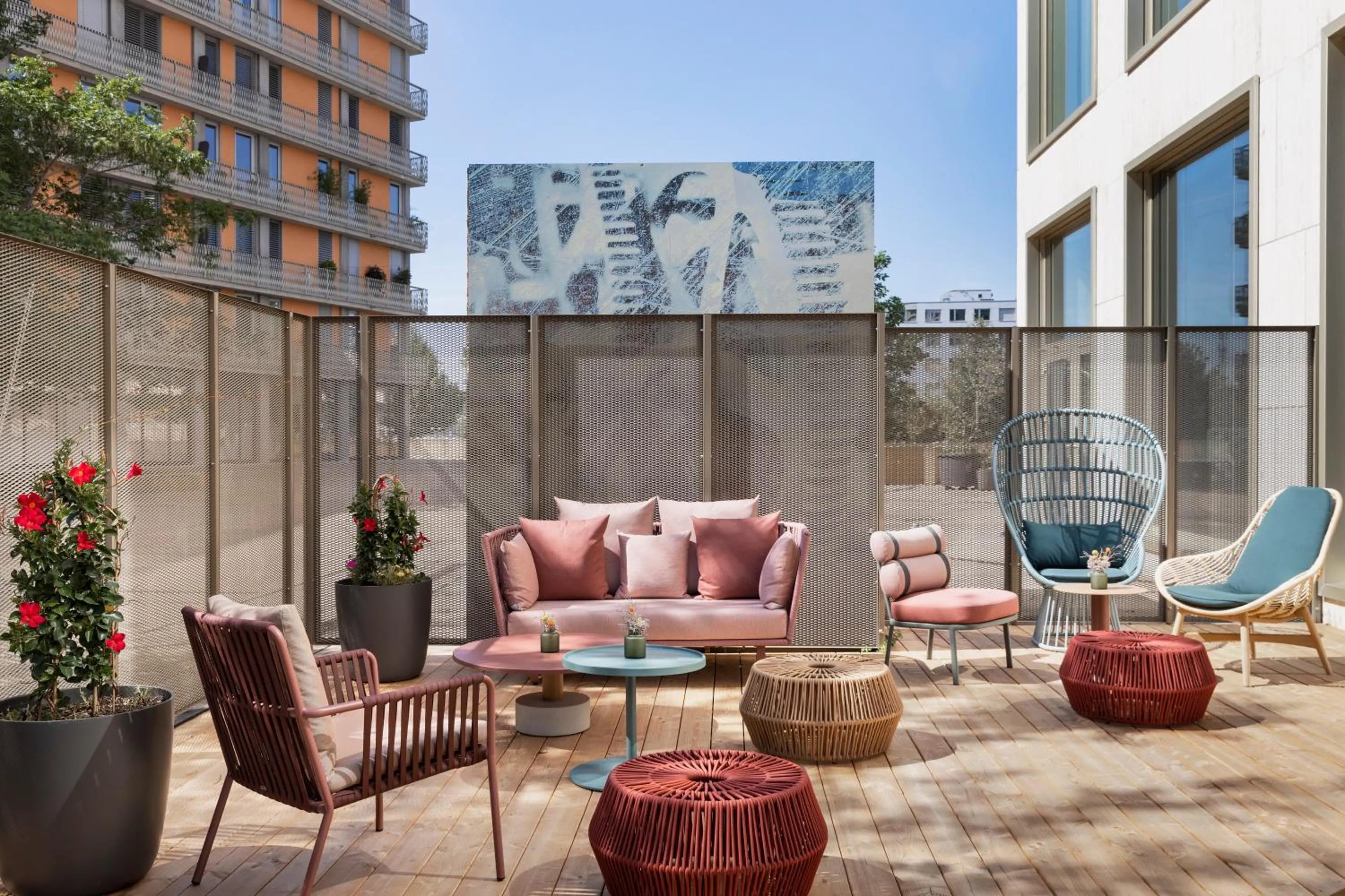 Property building in Renaissance Zurich Tower Hotel