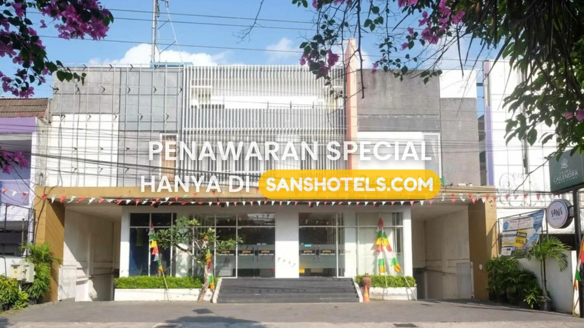 Property building in Sans Hotel Prime Cailendra Yogyakarta by RedDoorz