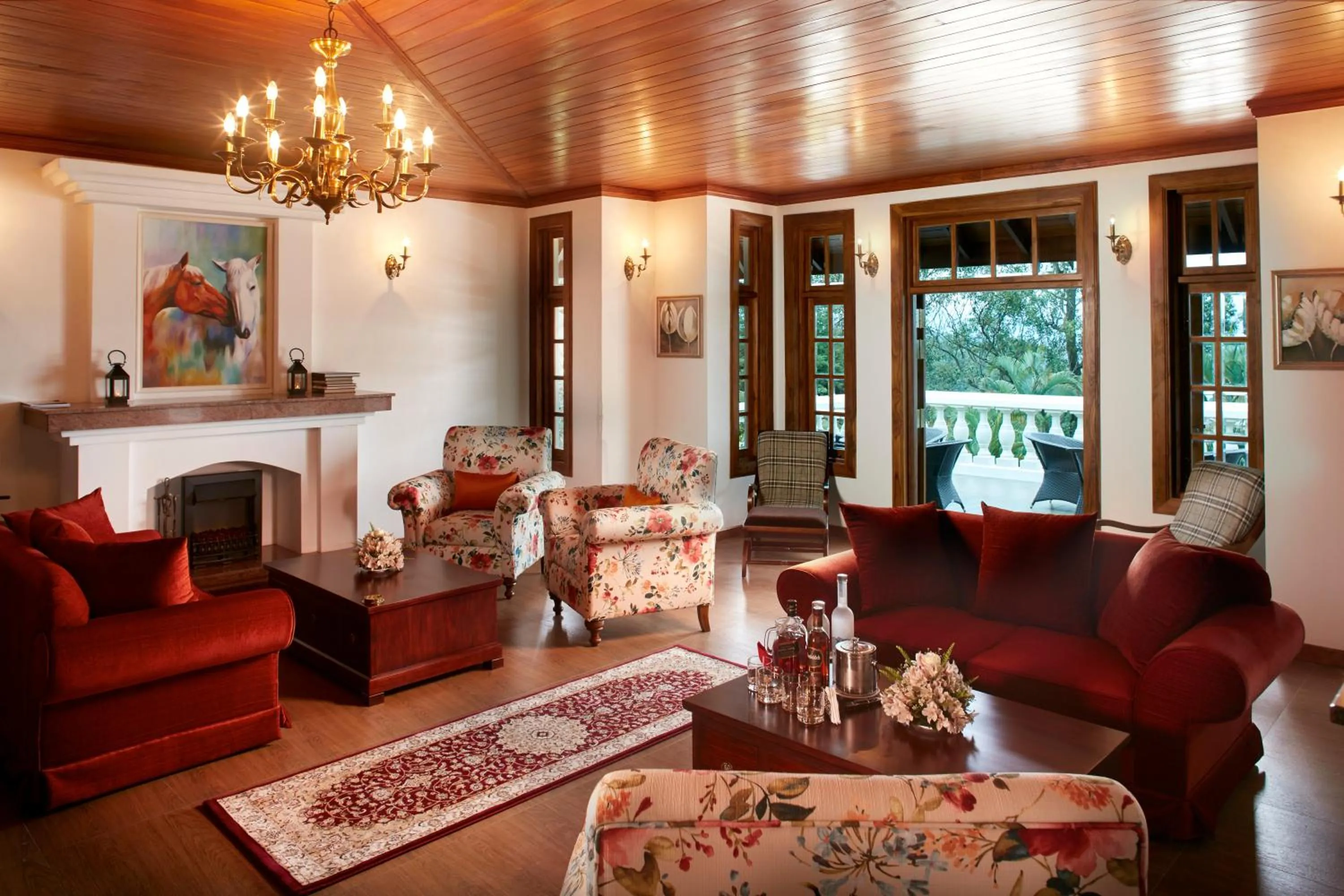 Living room in Manor House Bandarawela By Seven Angels