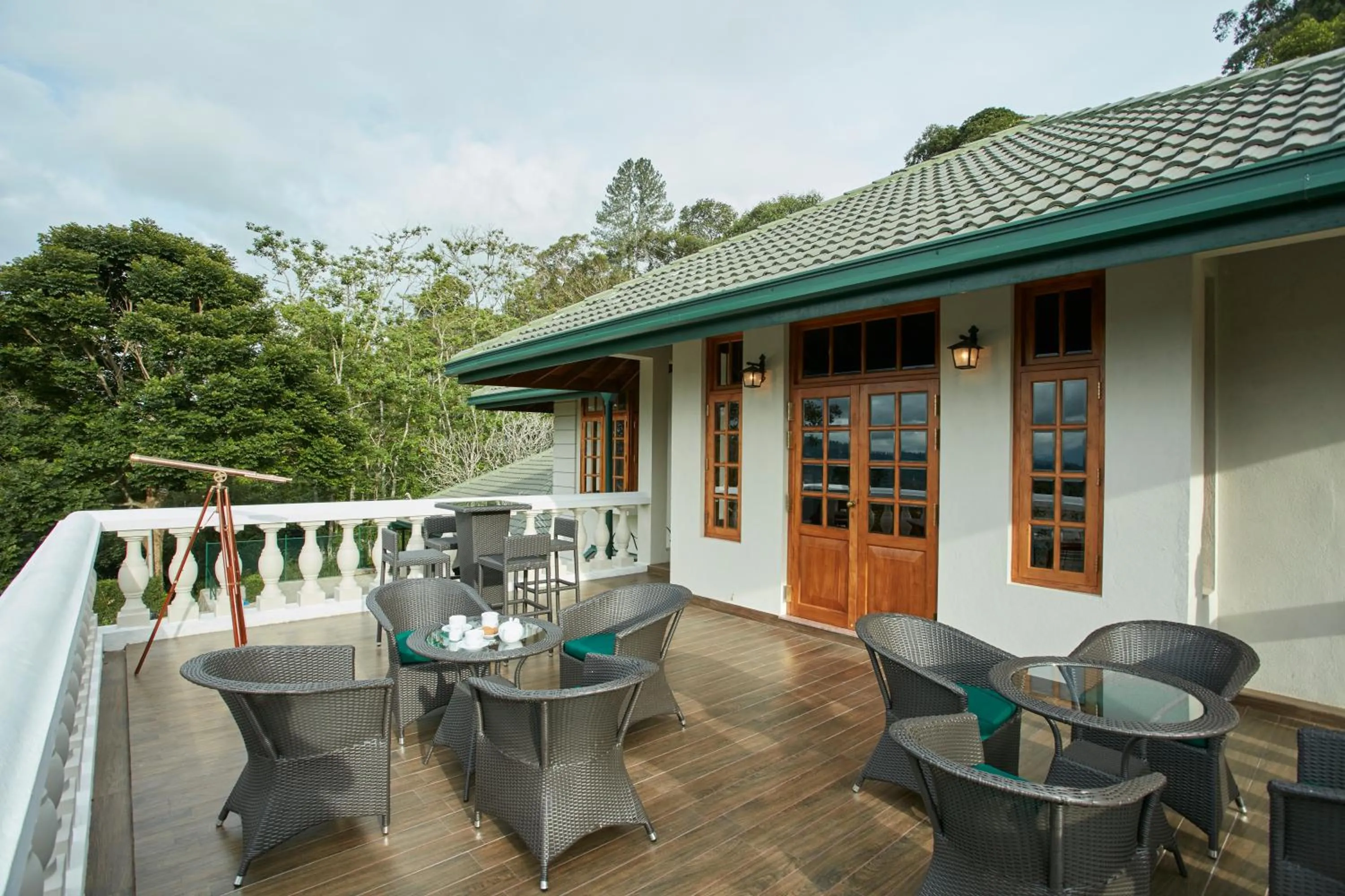 Balcony/Terrace in Manor House Bandarawela By Seven Angels