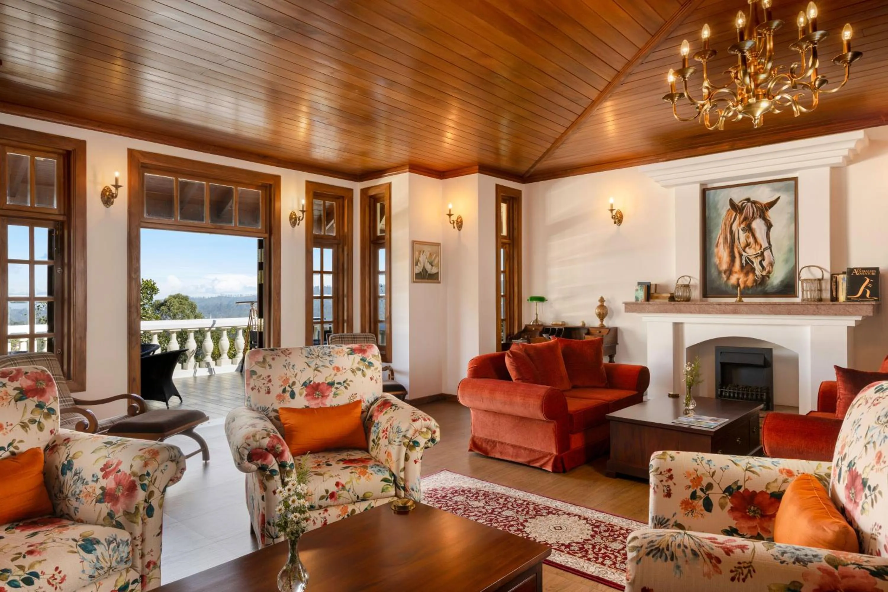 Lounge or bar in Manor House Bandarawela By Seven Angels