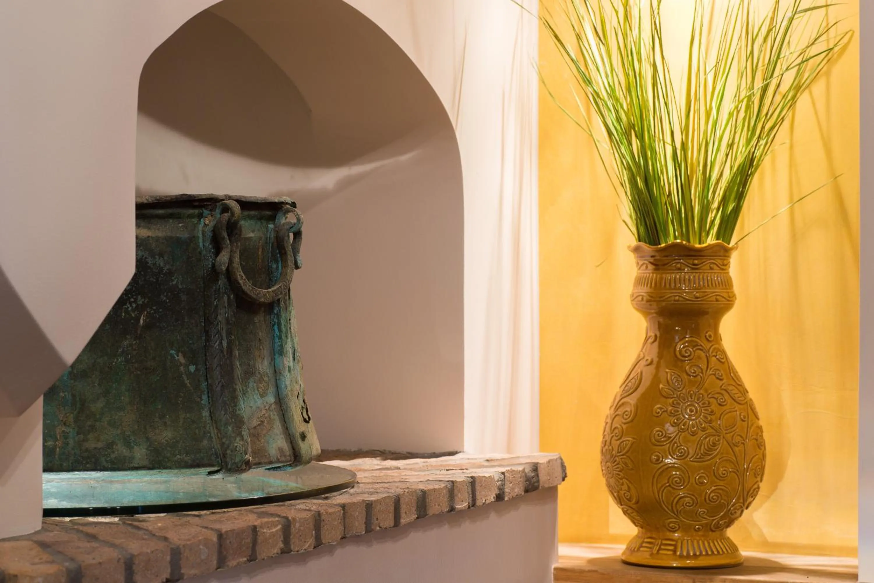 Decorative detail in Rodos Niohori Elite Suites Boutique Hotel