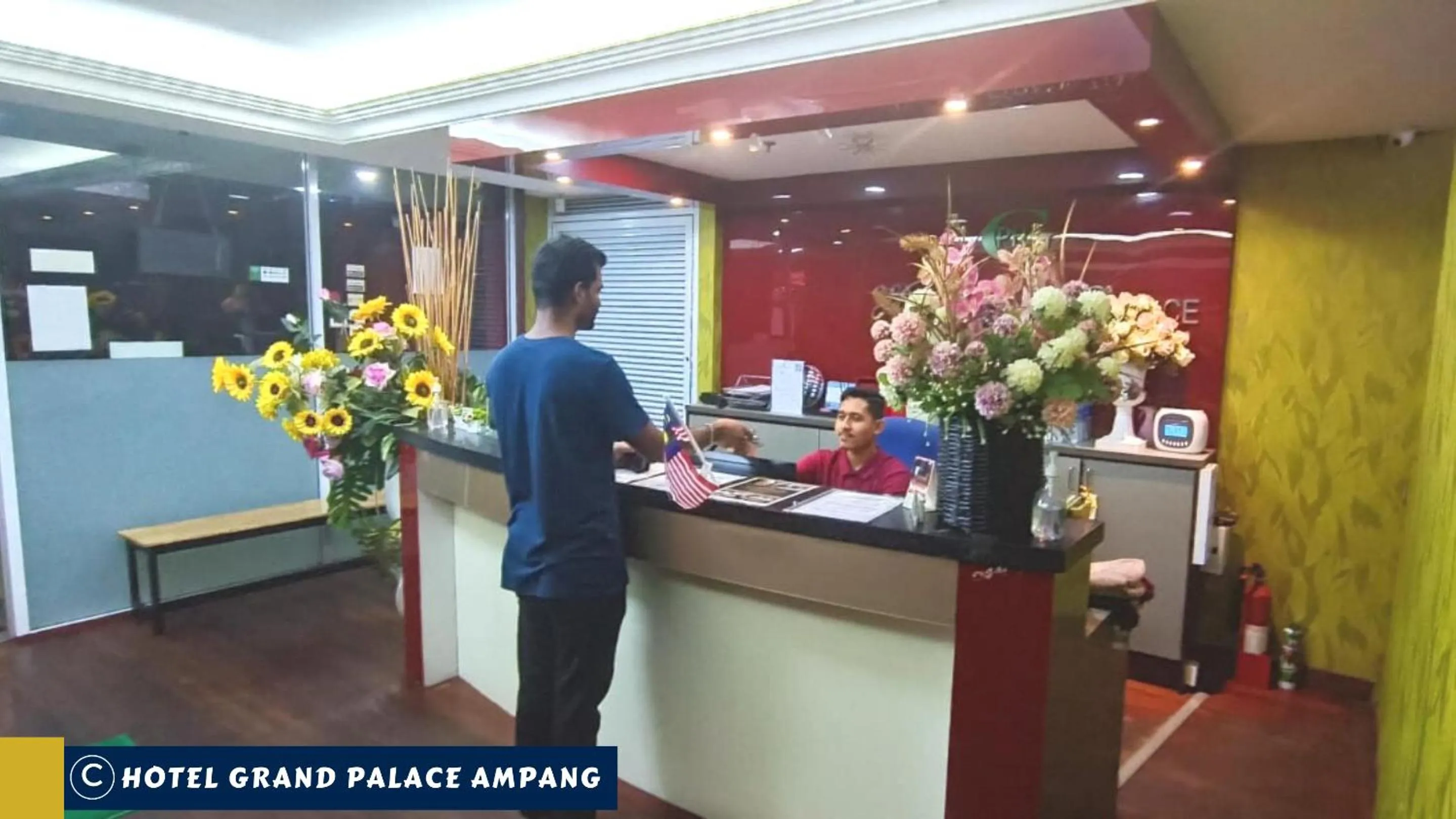 Lobby or reception in Hotel Grand Palace Ampang