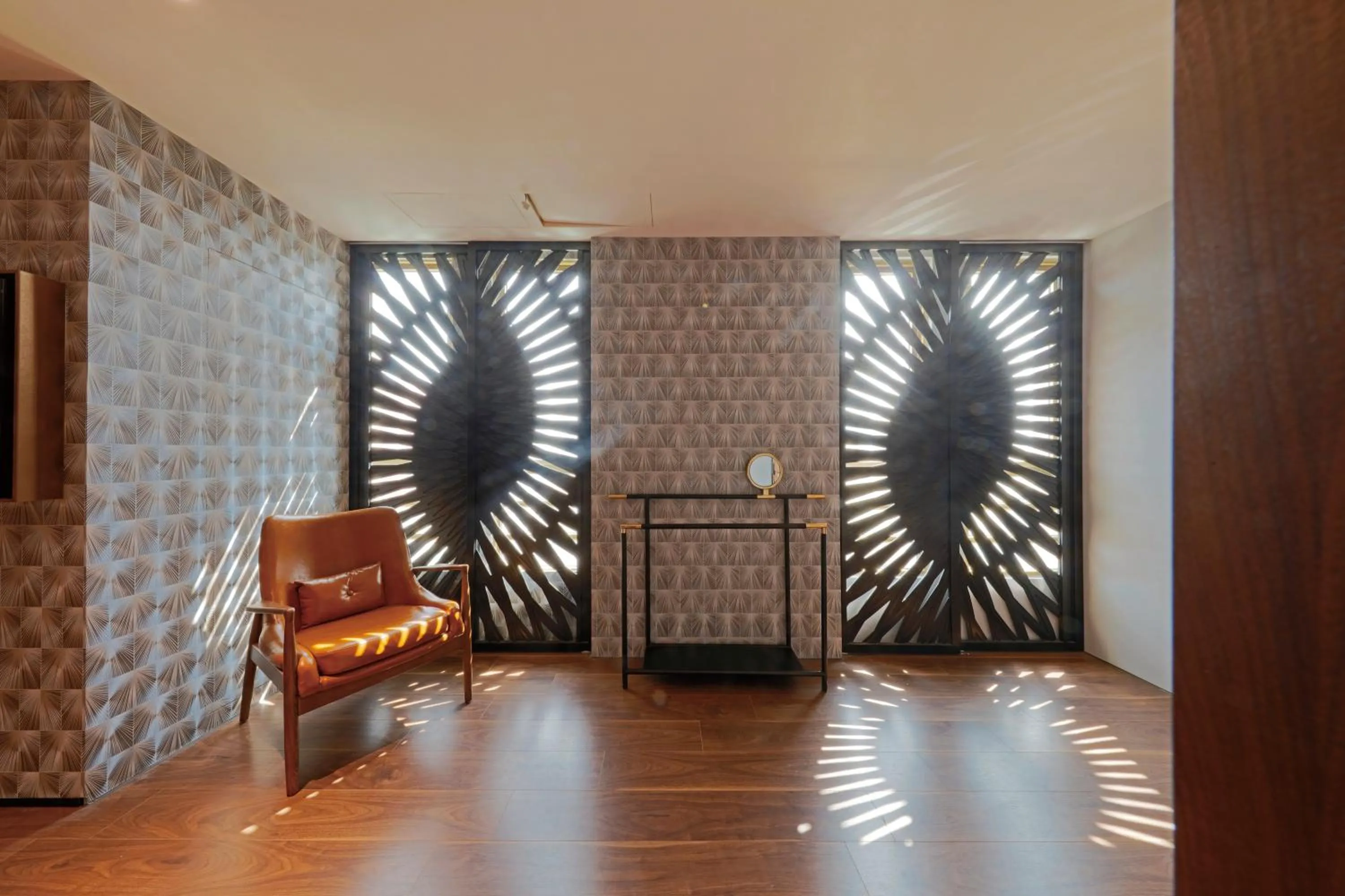 Decorative detail in Saint Art Hotel