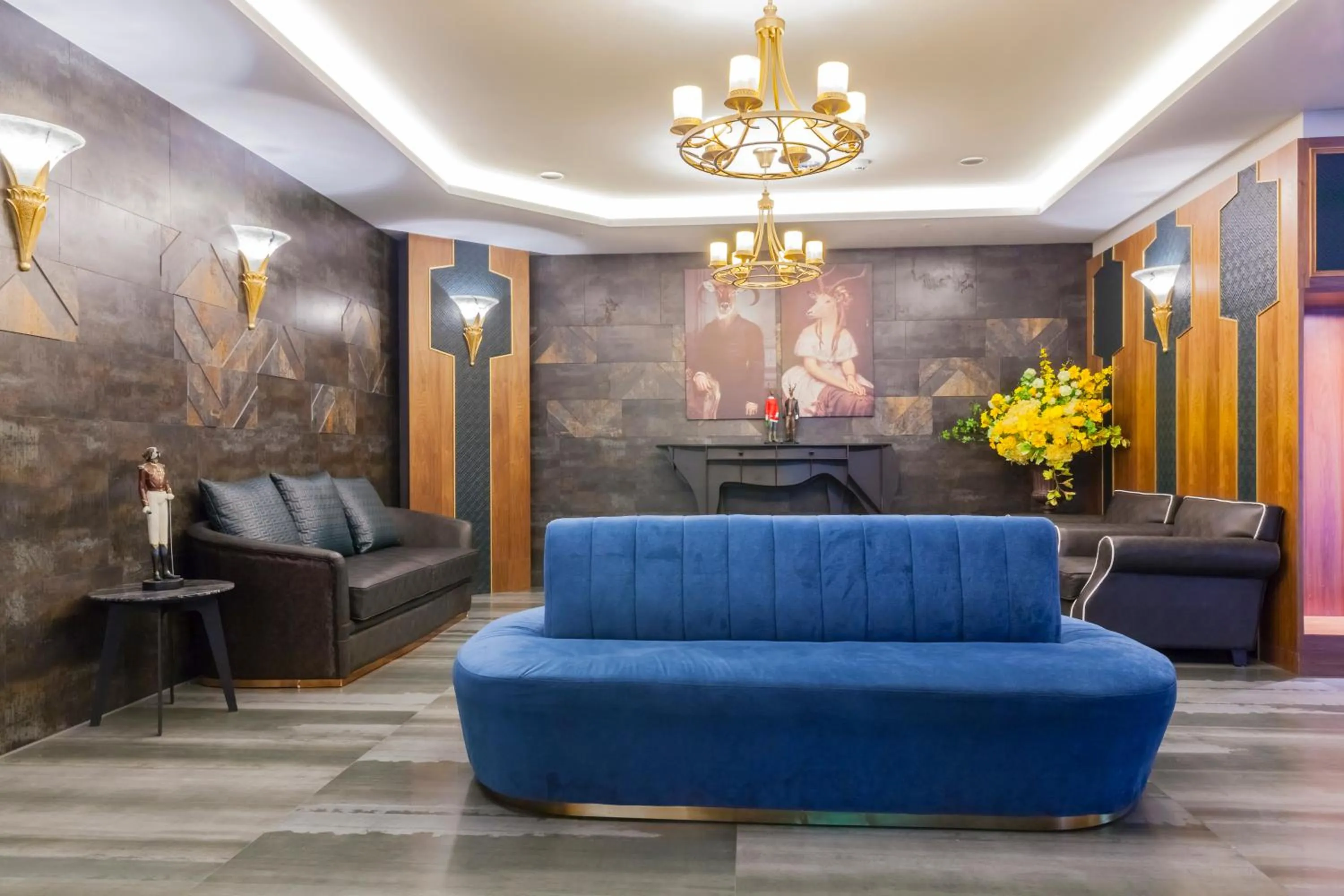 Lobby or reception in Saint Art Hotel