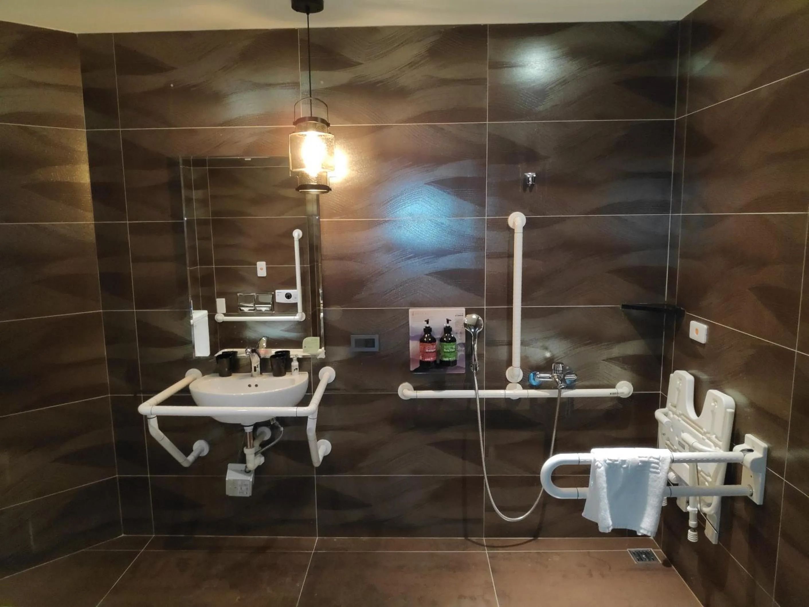 Shower in Saint Art Hotel