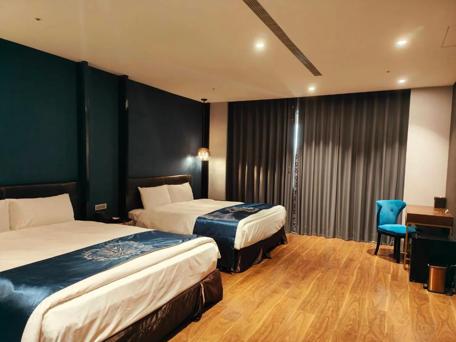 Bed in Saint Art Hotel