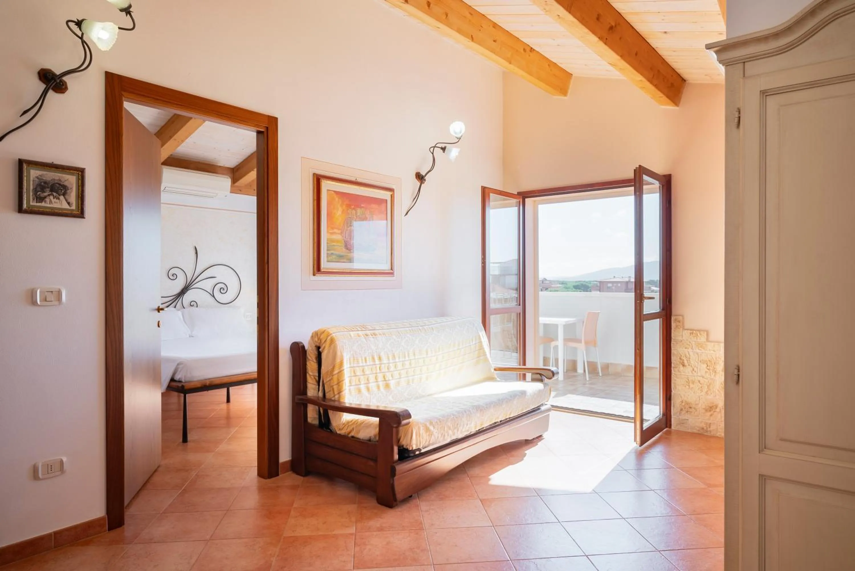 Seating area in Lola Piccolo Hotel e Appartamenti