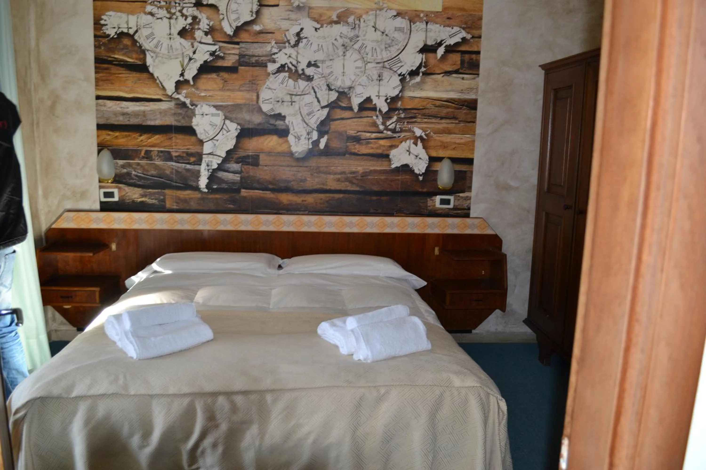 Bed in Hotel Rosa Serenella