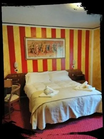 Bed in Hotel Rosa Serenella