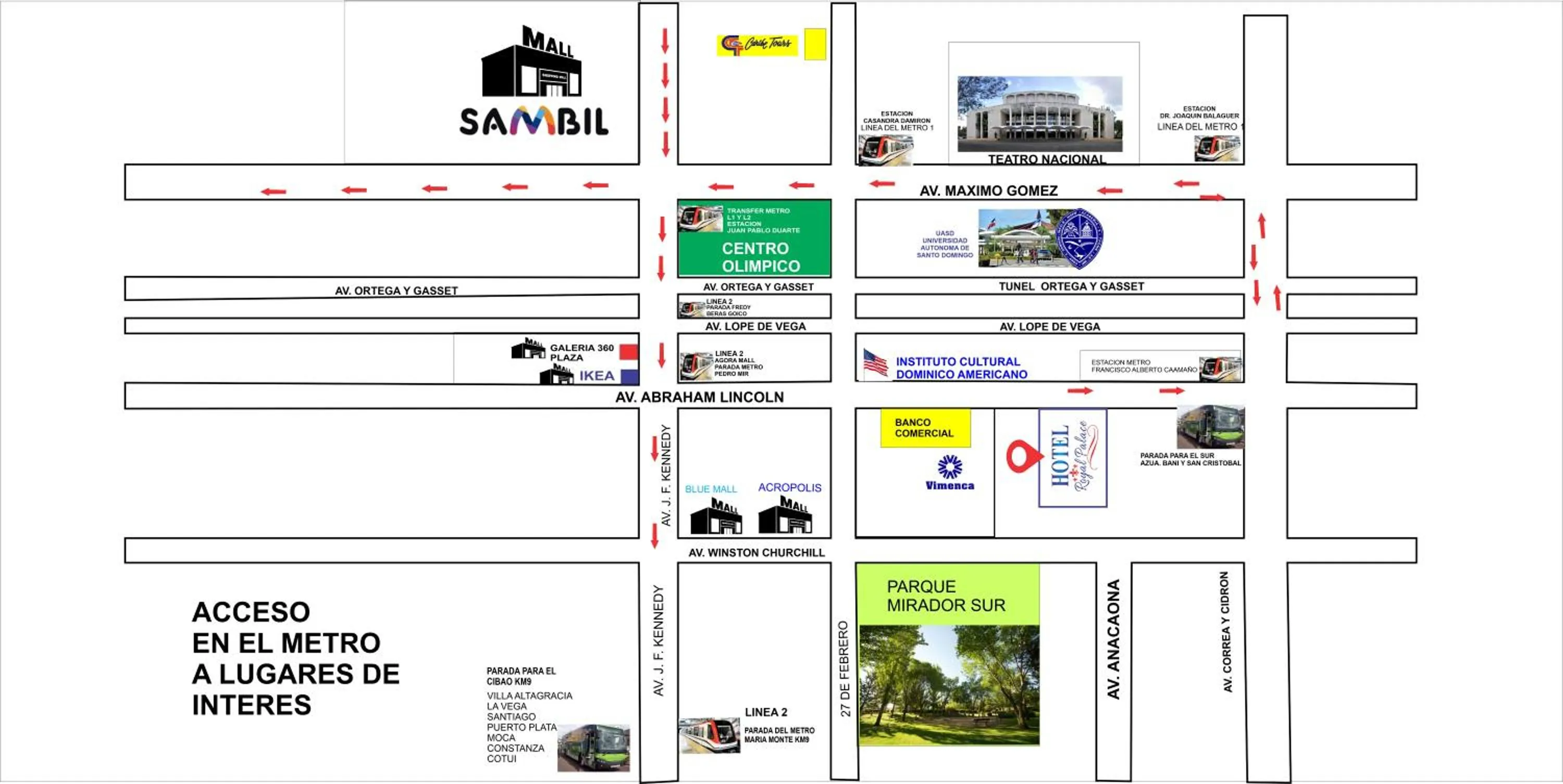 Nearby landmark in Royal Palace Hotel