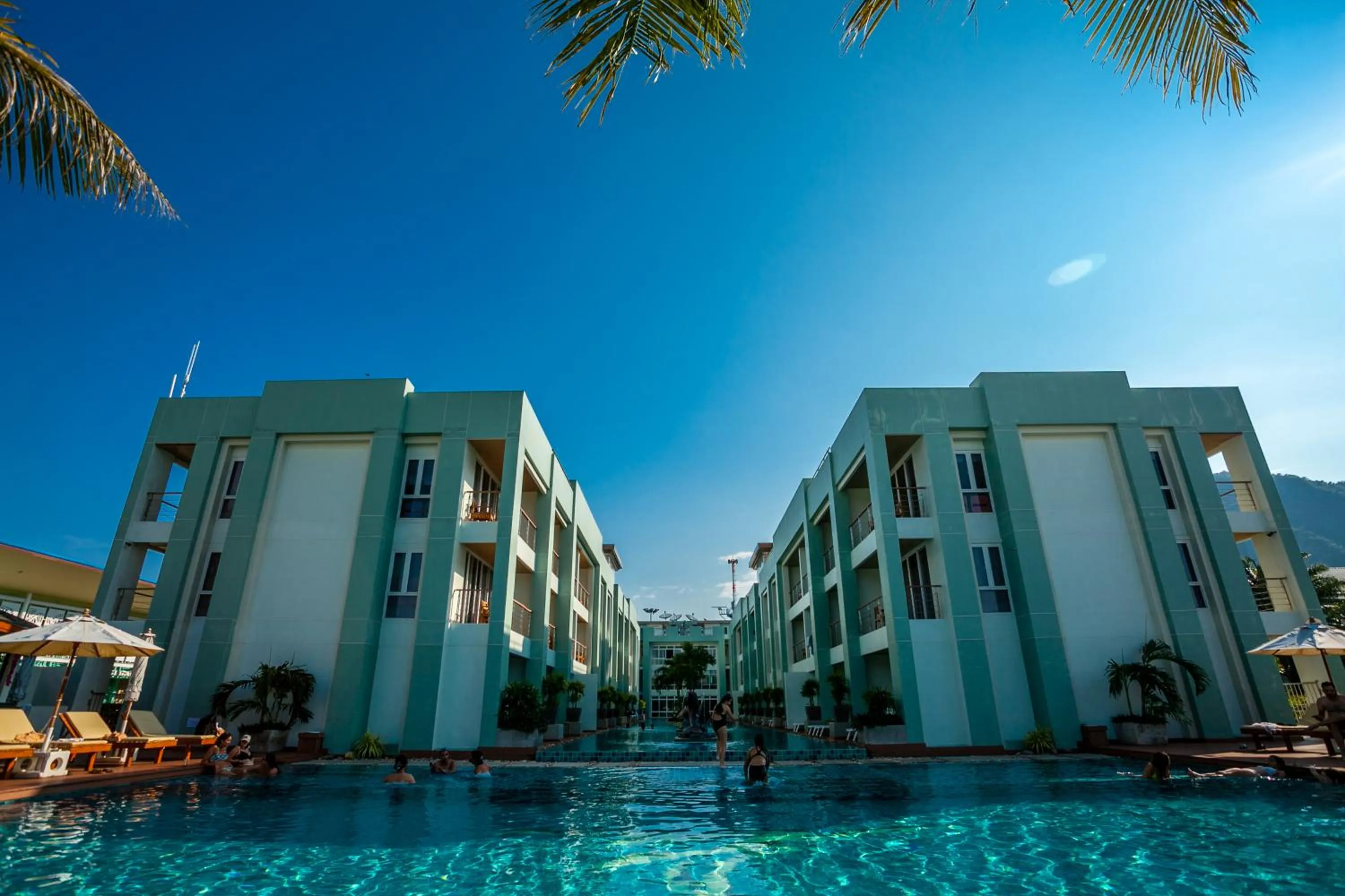 Swimming pool in Phi Phi Harbour View Hotel-SHA Extra Plus