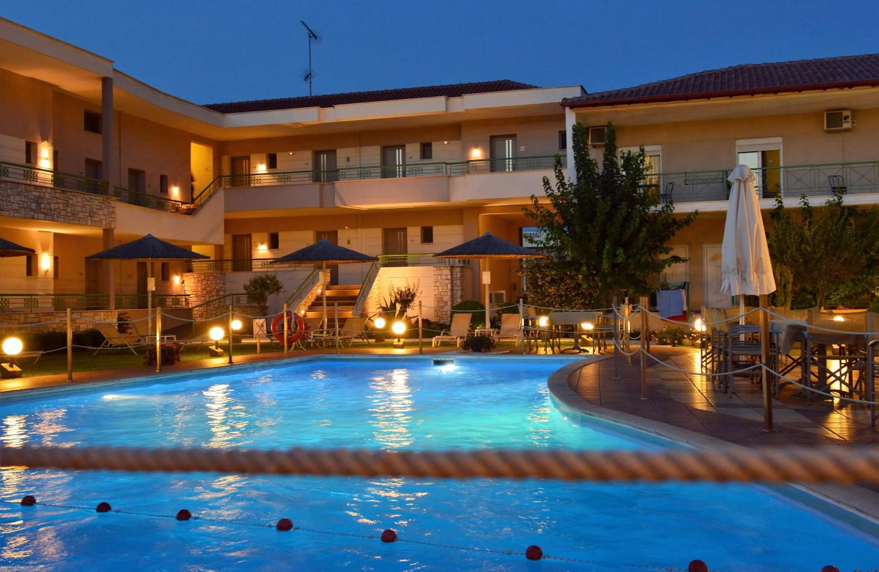 Patio in Alexander Inn