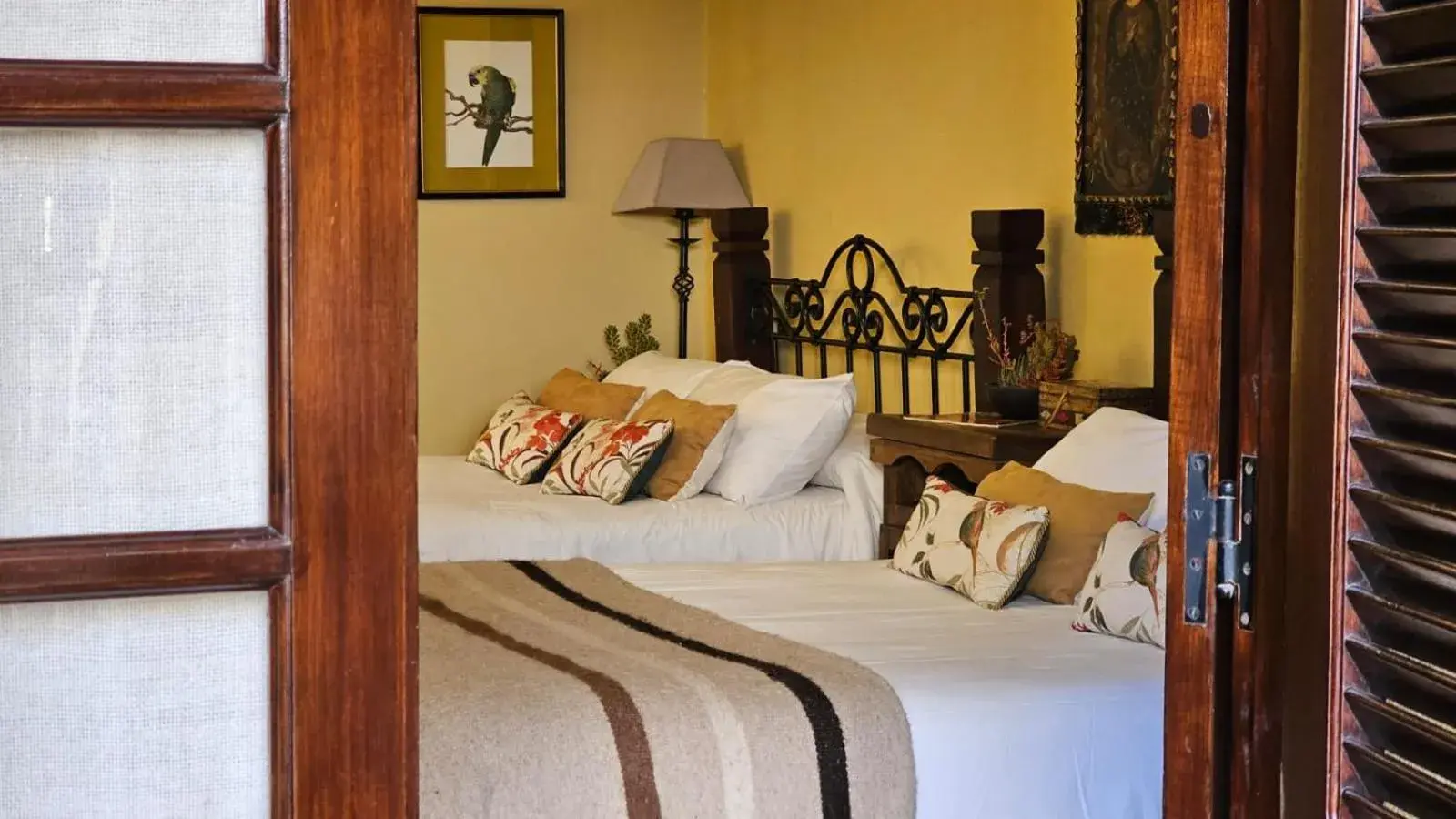 Double Room with Two Double Beds in Villa Vicuña Cafayate Boutique Hotel Double Room with Two Double Beds in Villa Vicuña Cafayate Boutique Hotel