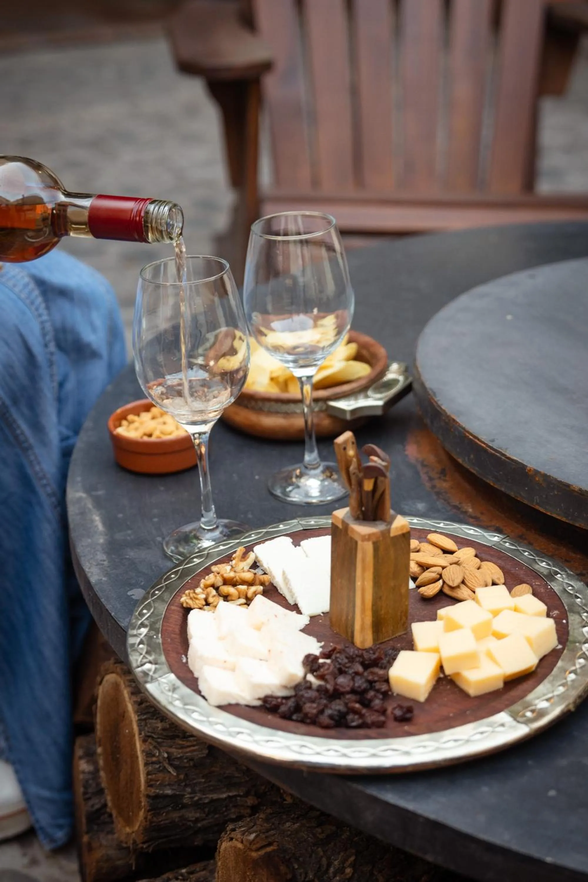 Patio in Villa Vicuña Cafayate Boutique Hotel