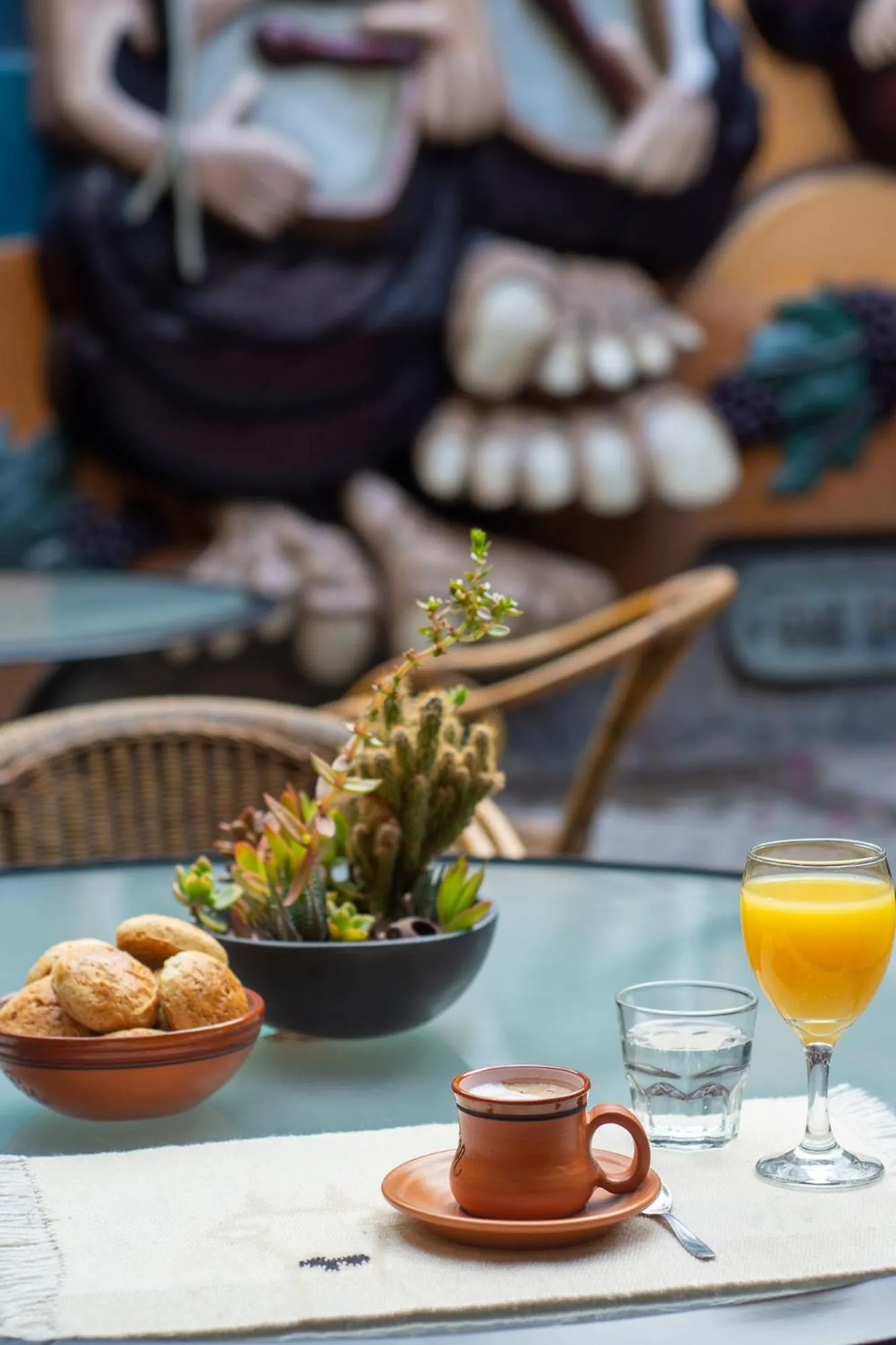 Food and drinks in Villa Vicuña Cafayate Boutique Hotel