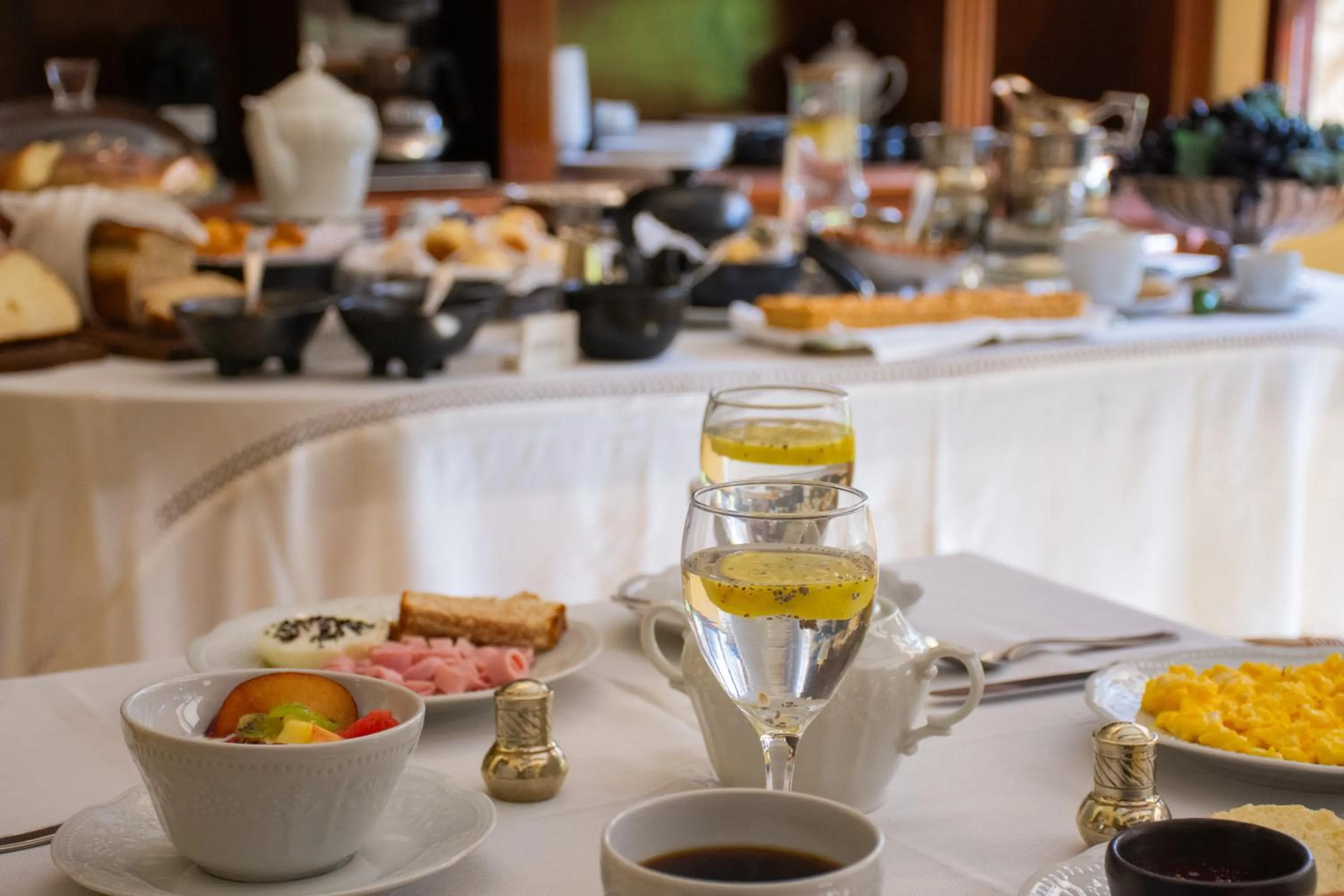 Buffet breakfast in Villa Vicuña Cafayate Boutique Hotel