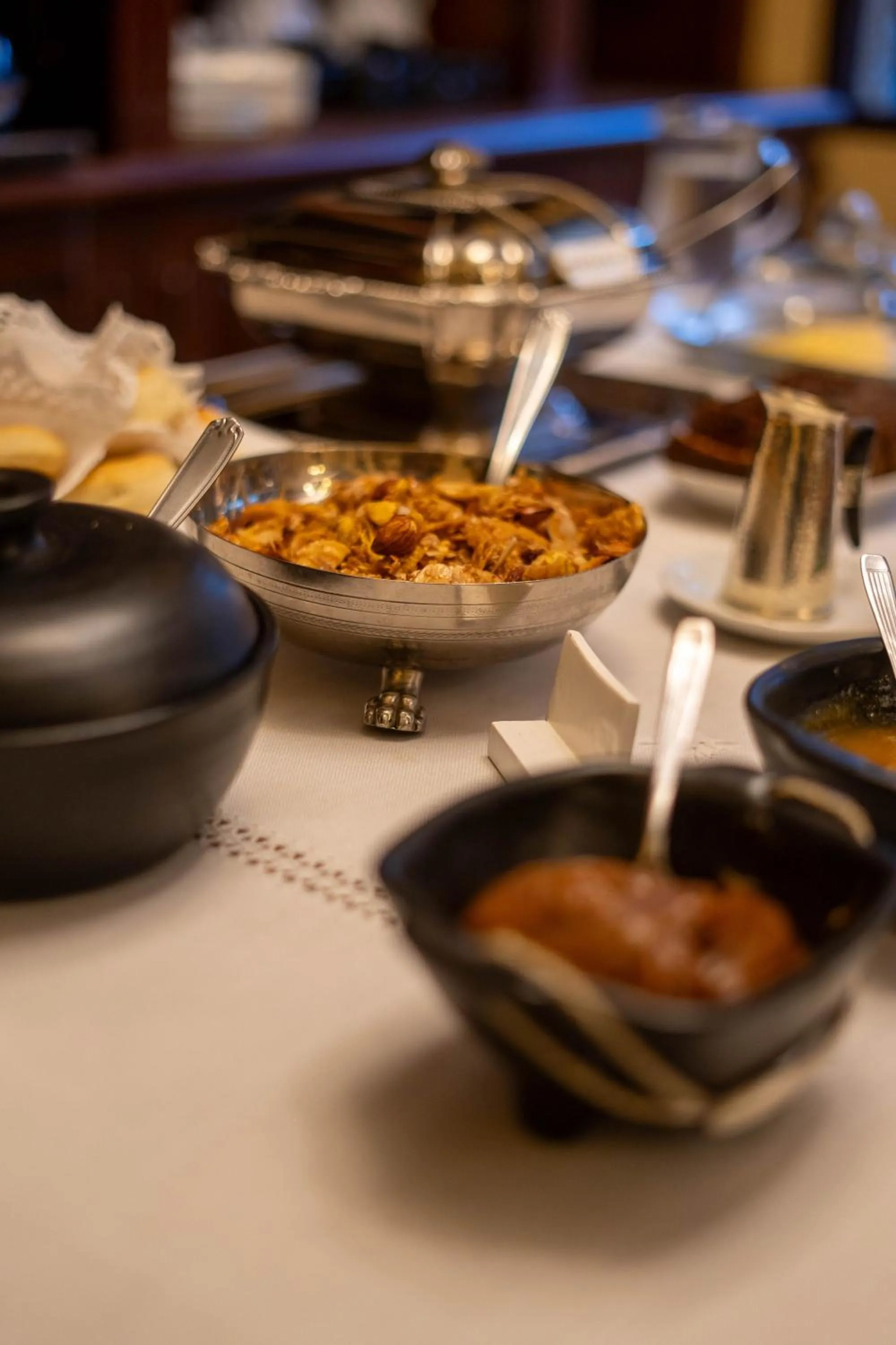 Buffet breakfast in Villa Vicuña Cafayate Boutique Hotel