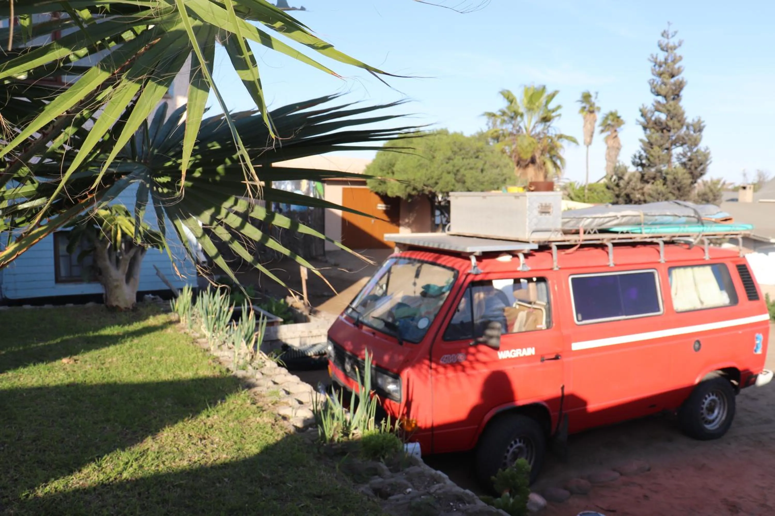Garden in Salty Jackal Surf Camp