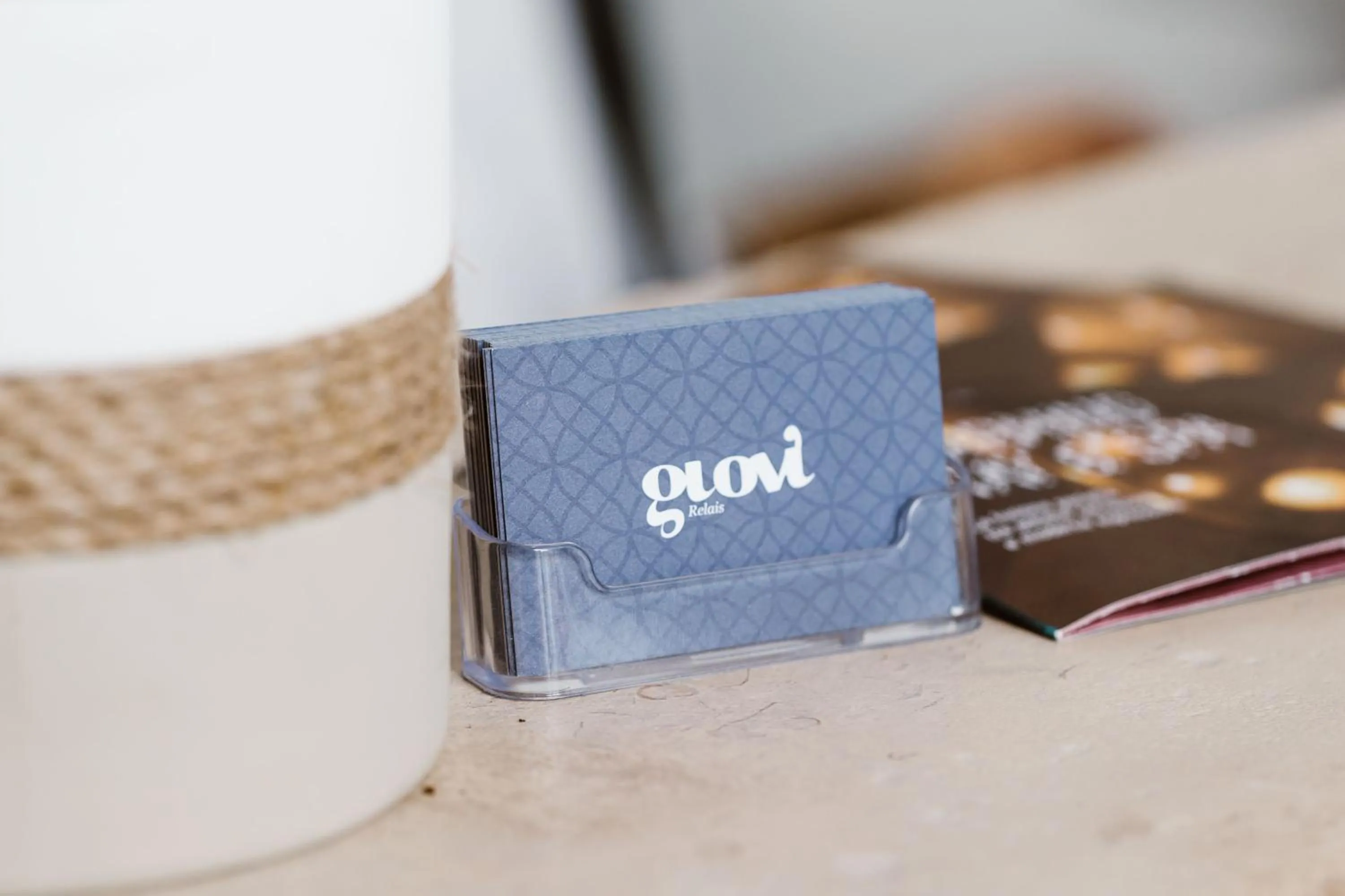 Decorative detail in Giovì Relais