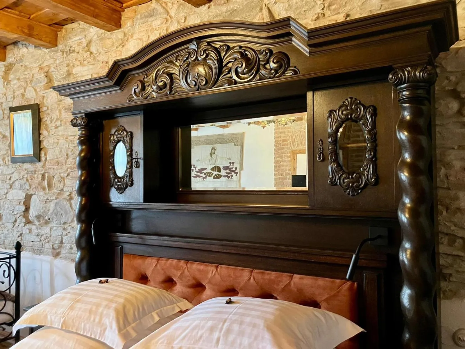 Bed in Fronius Boutique Residence