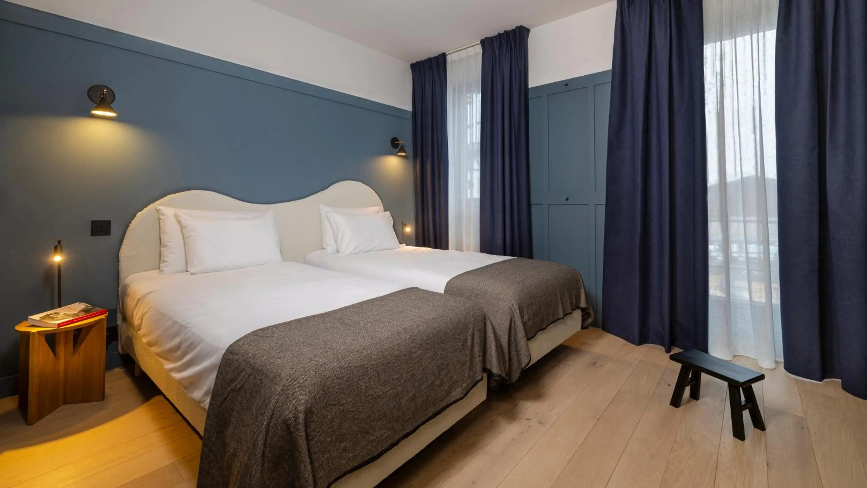 Bed in Hôtel Restaurant la Couronne