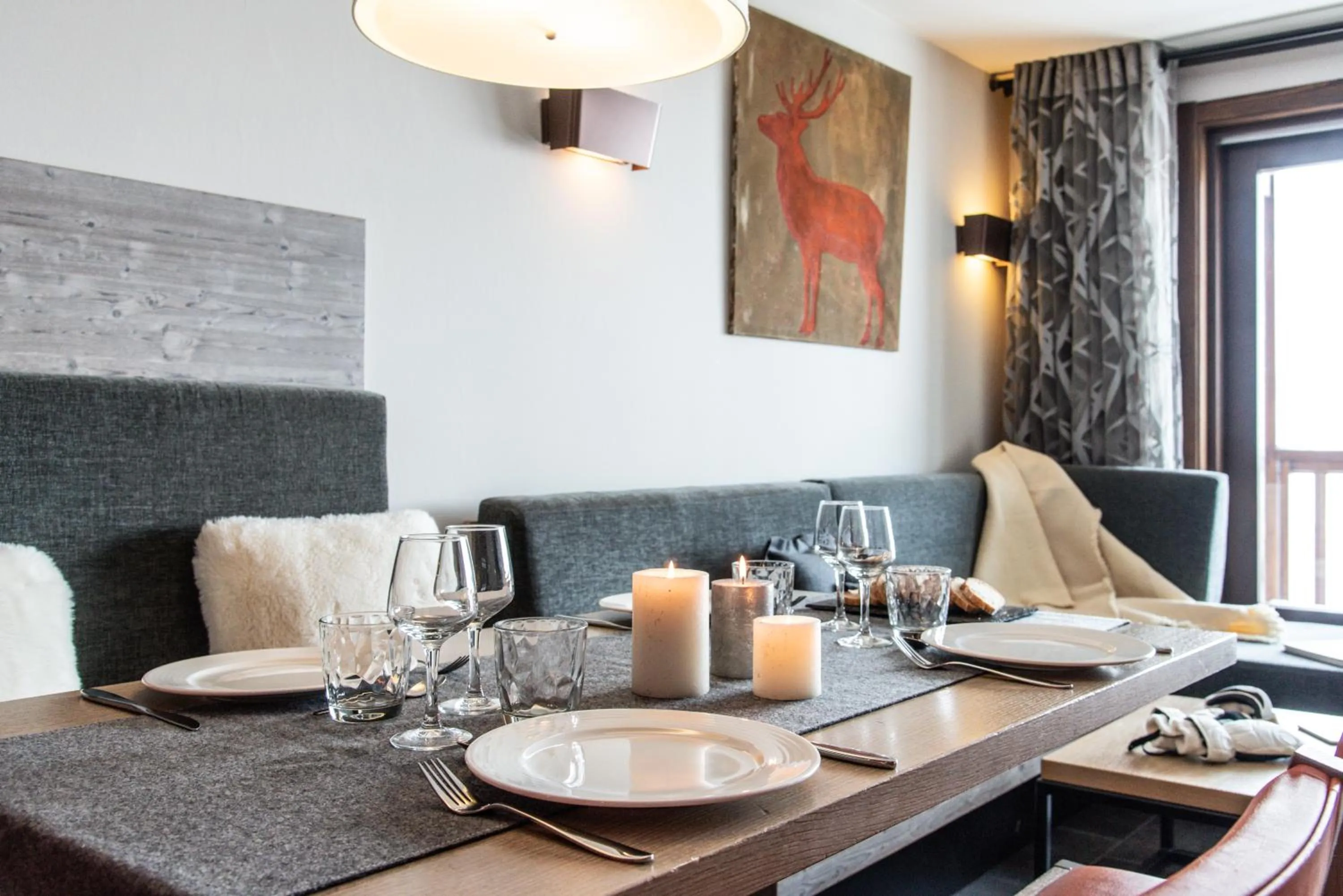 Dining area in Residence Montana Plein Sud