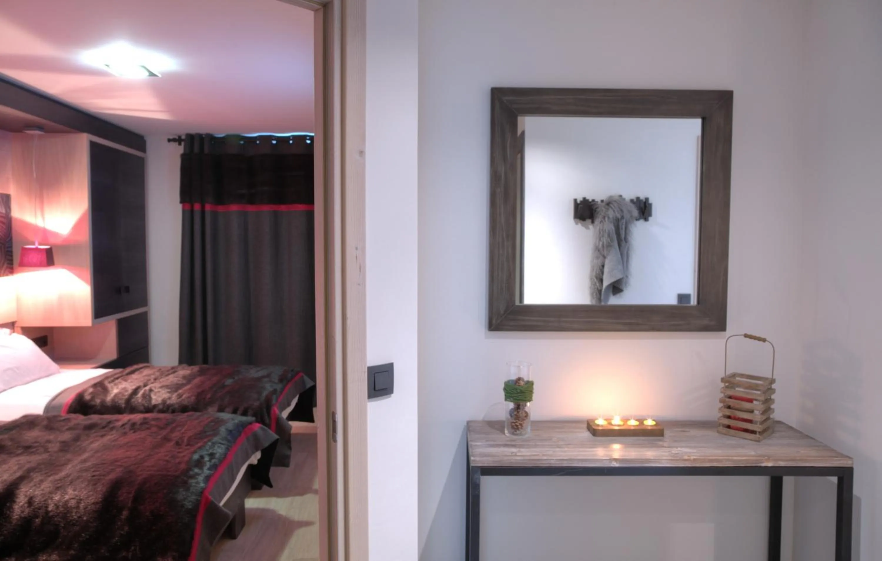 Bedroom, Bed in Residence Montana Plein Sud