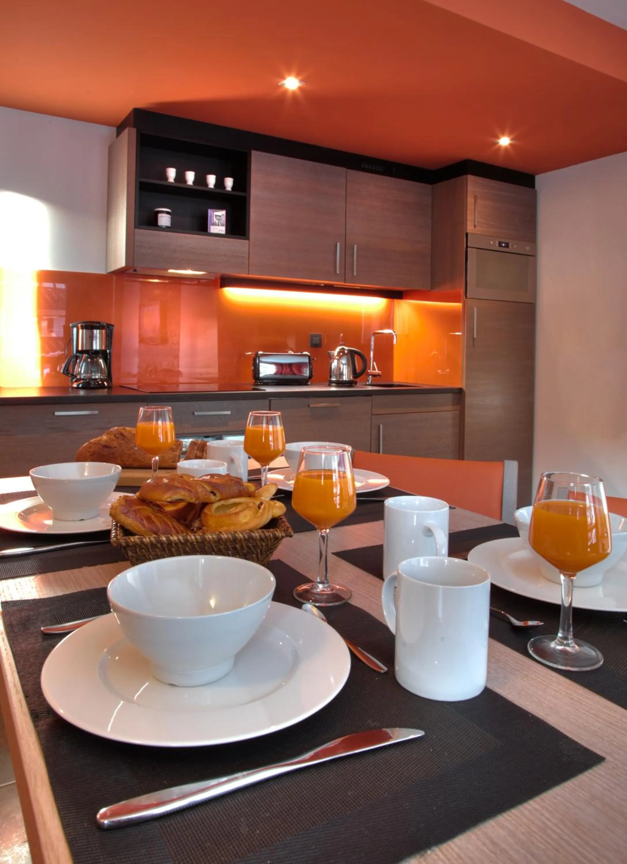 Dining area in Residence Montana Plein Sud