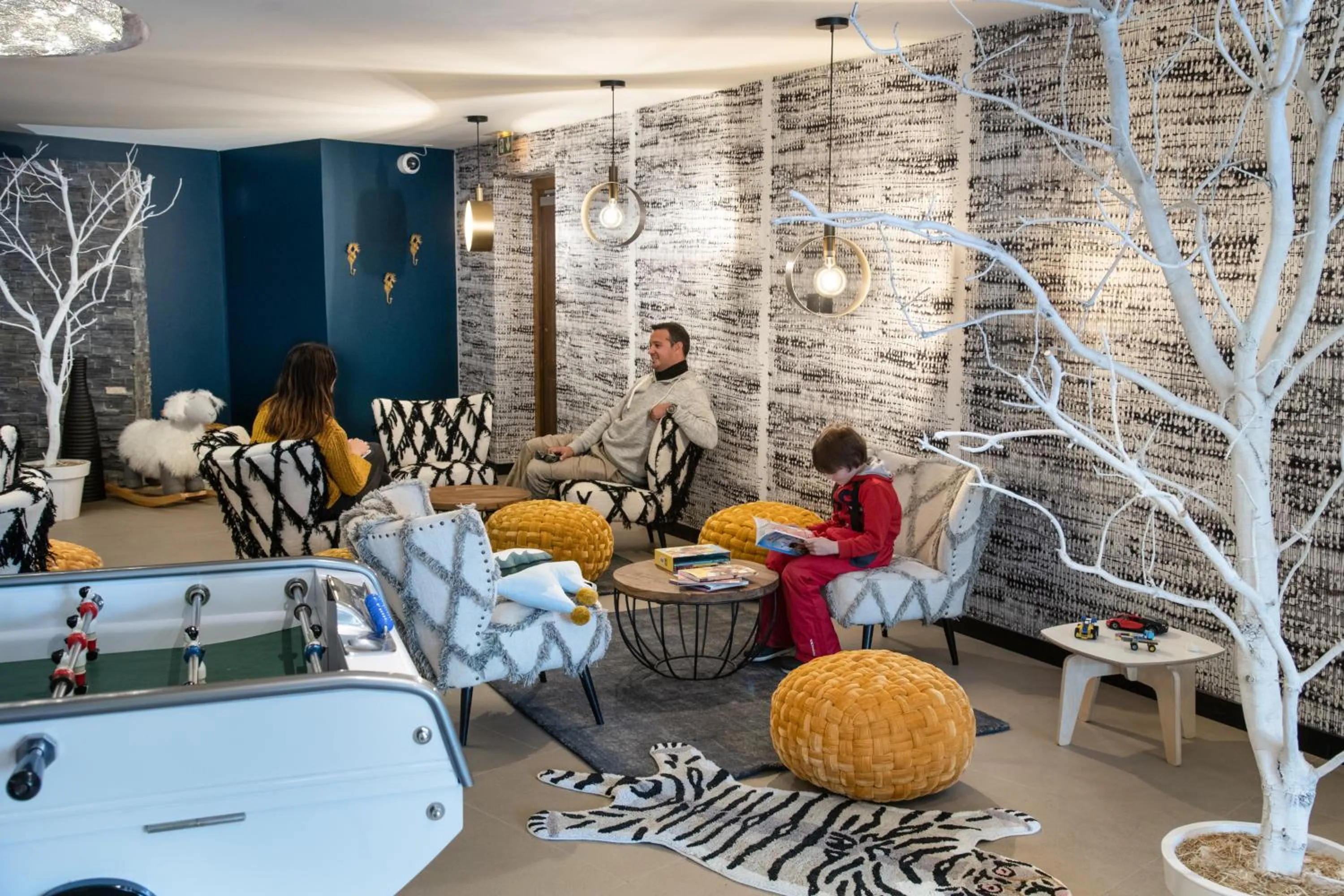 Lobby or reception in Residence Montana Plein Sud